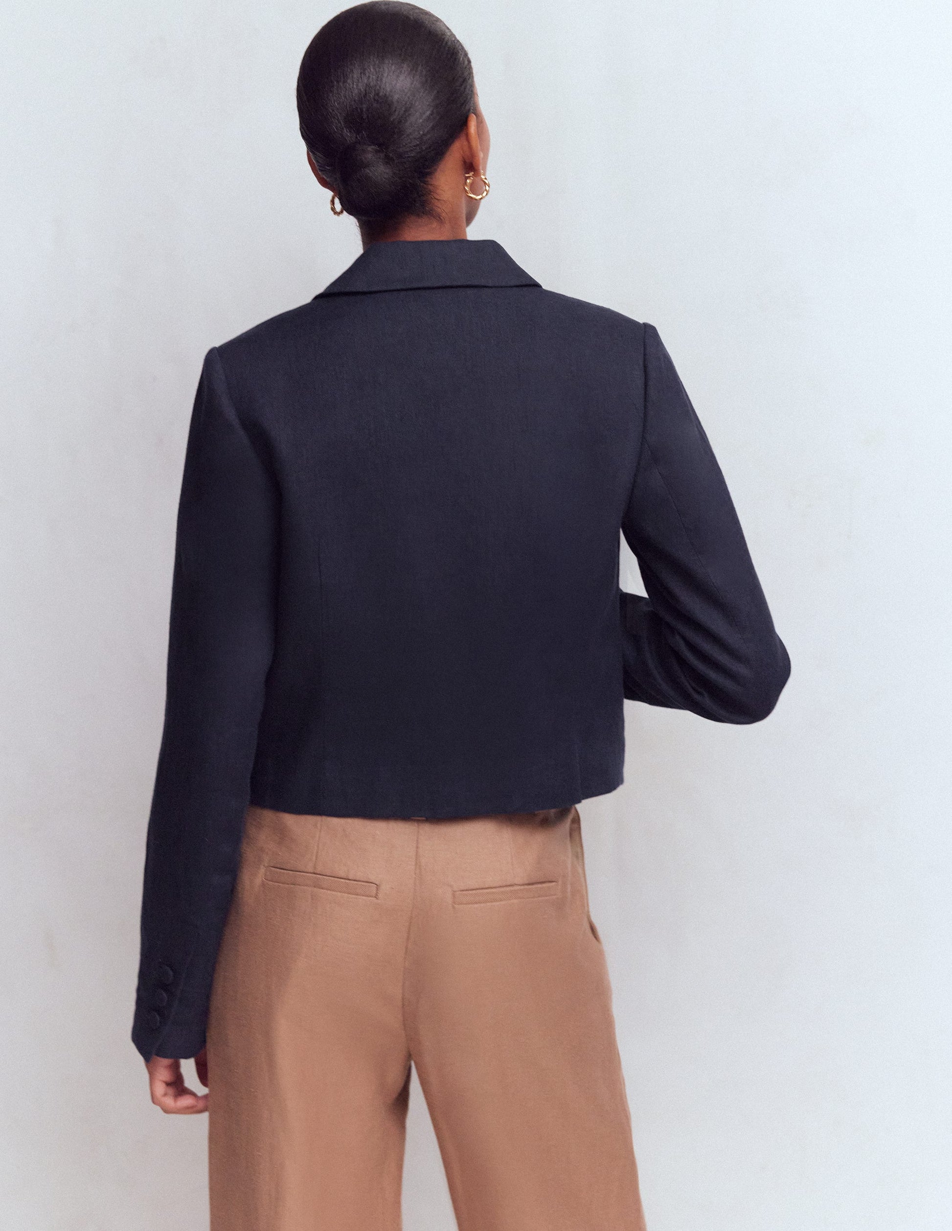 Dartmouth Leinenblazer-Marineblau-3