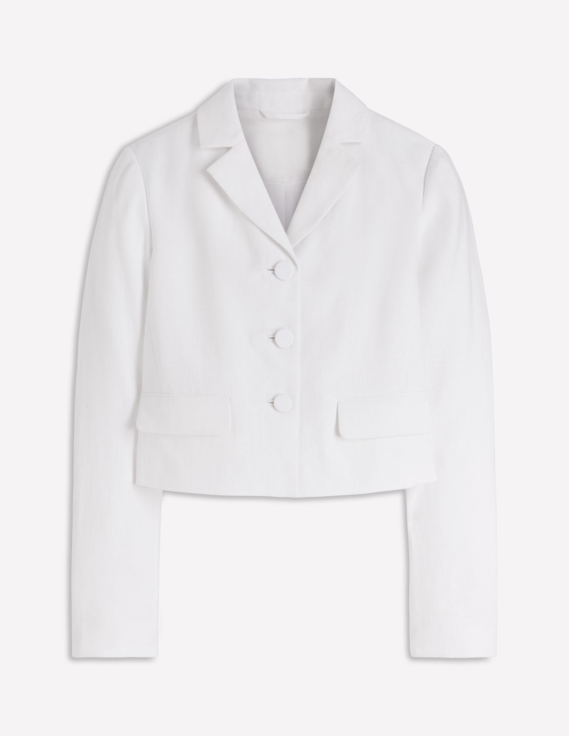 Dartmouth Leinenblazer-Weiß-5