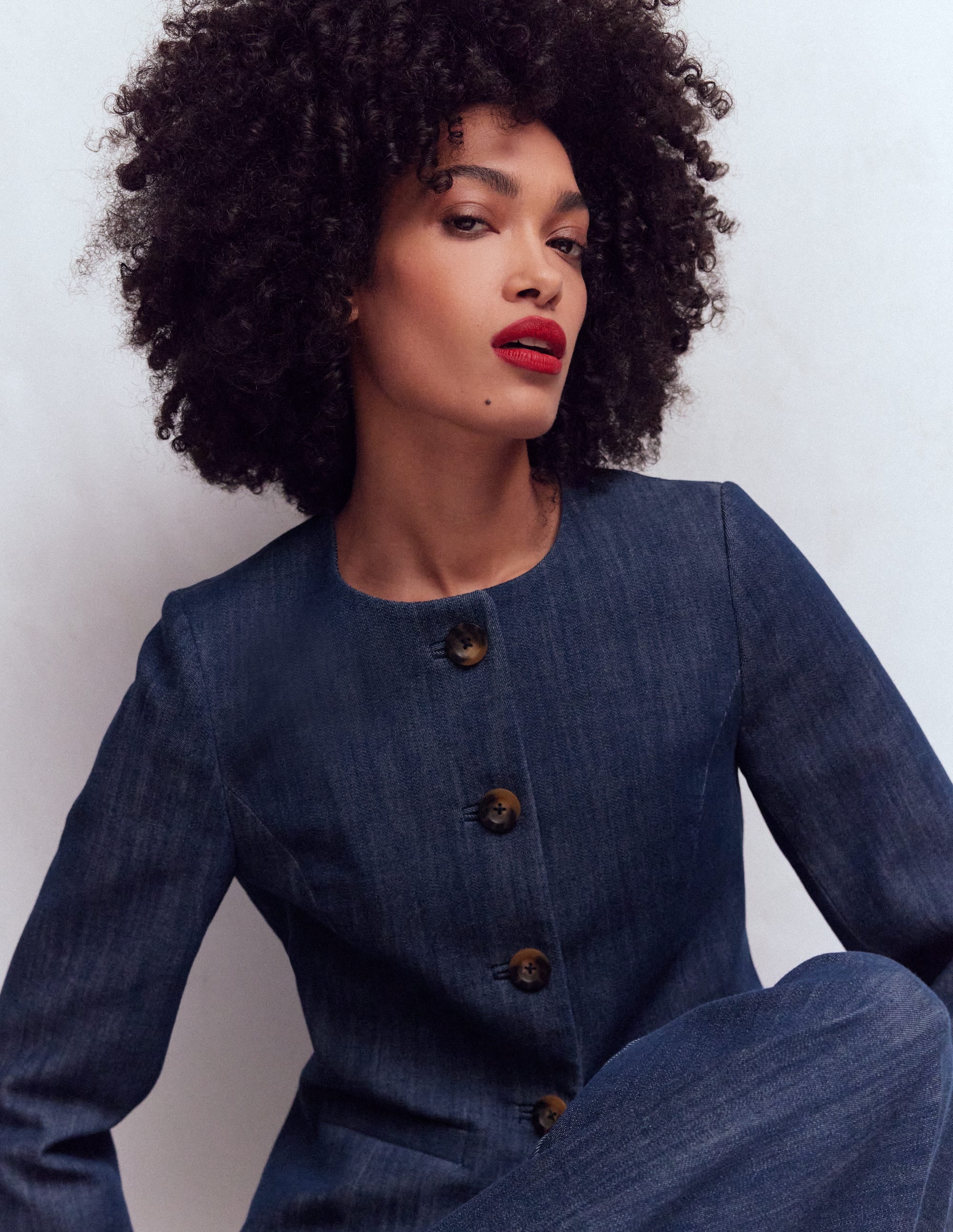 Hampstead Blazer aus Baumwoll-Twill-Marineblau - Image 6