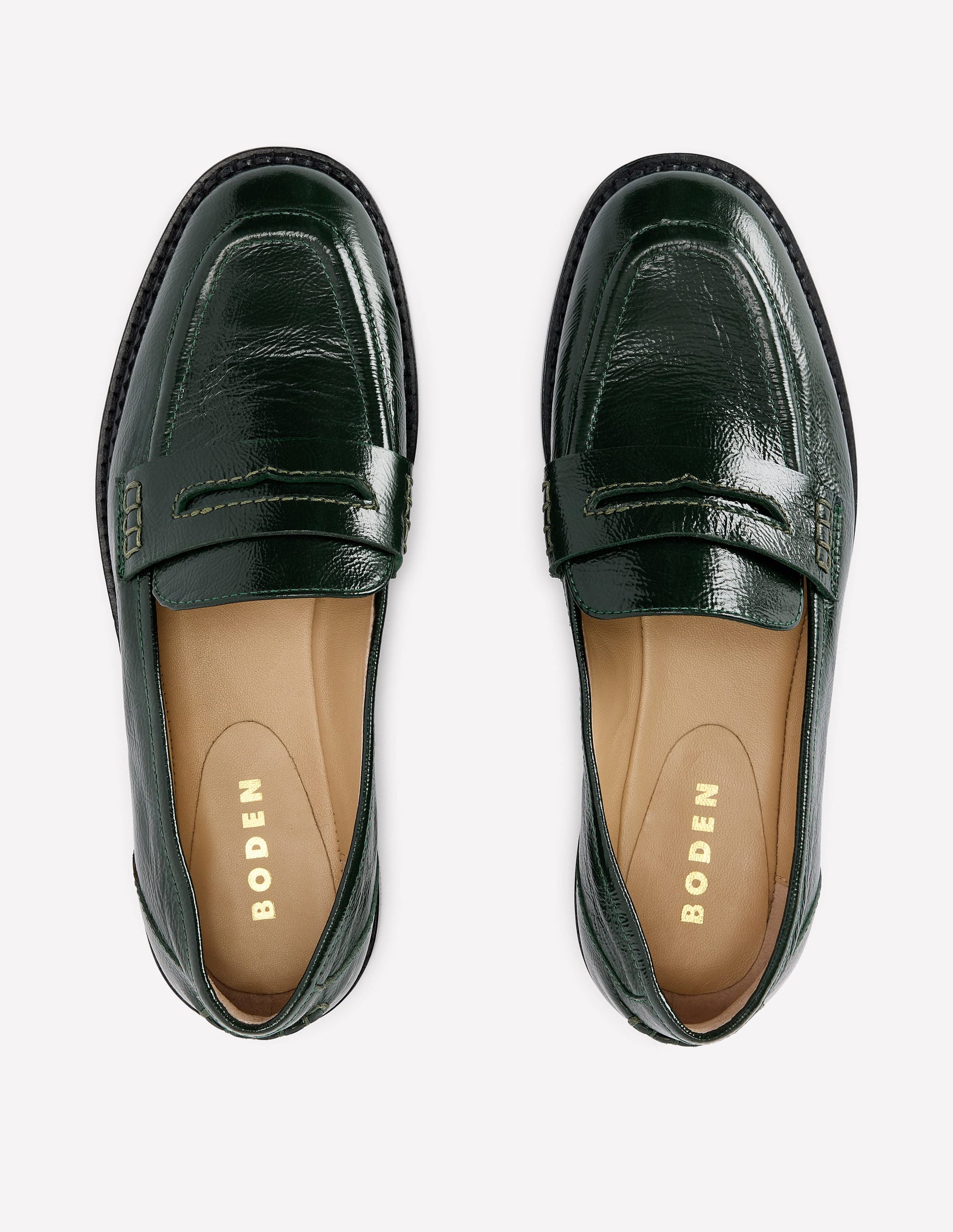 Nya Pennyloafer-GRÜN-5