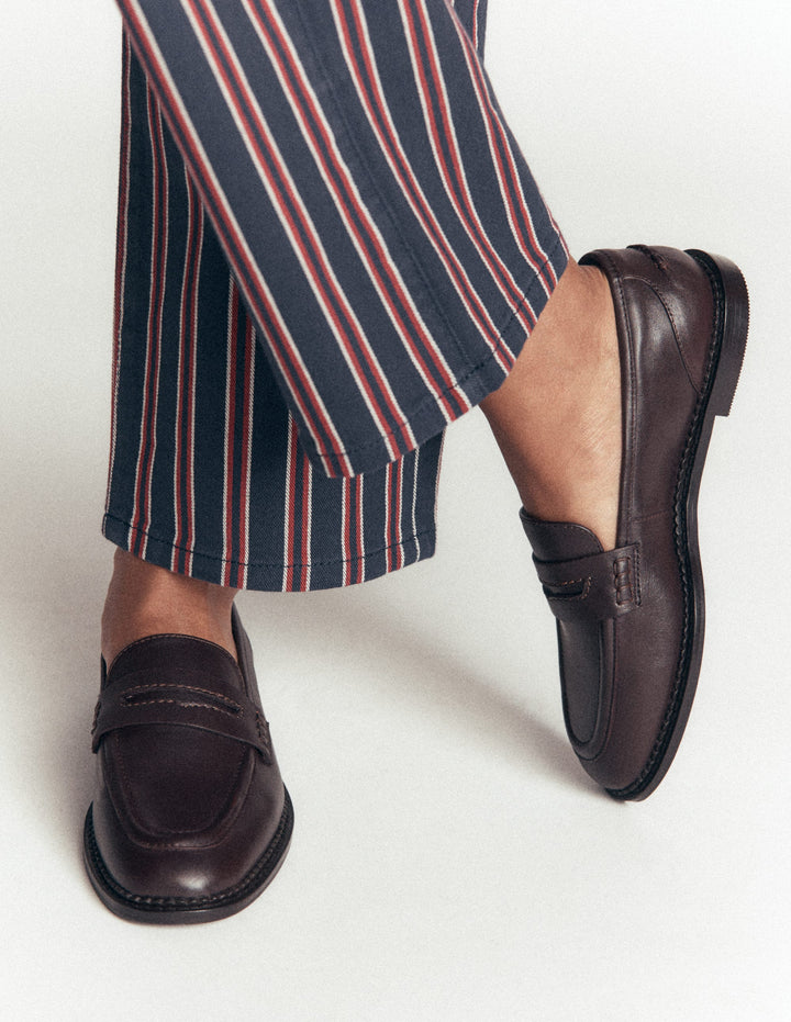 Nya Pennyloafer-Oxblood