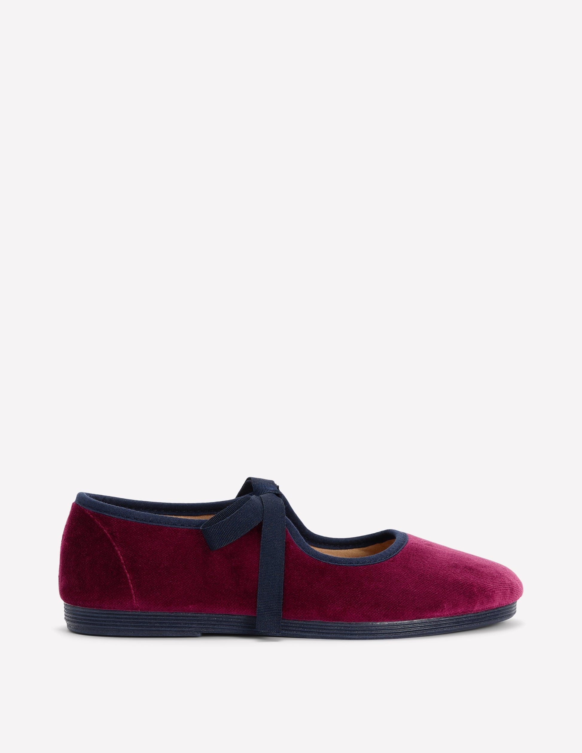 Flexible Mary Janes mit Schnürung-Oxblood-1