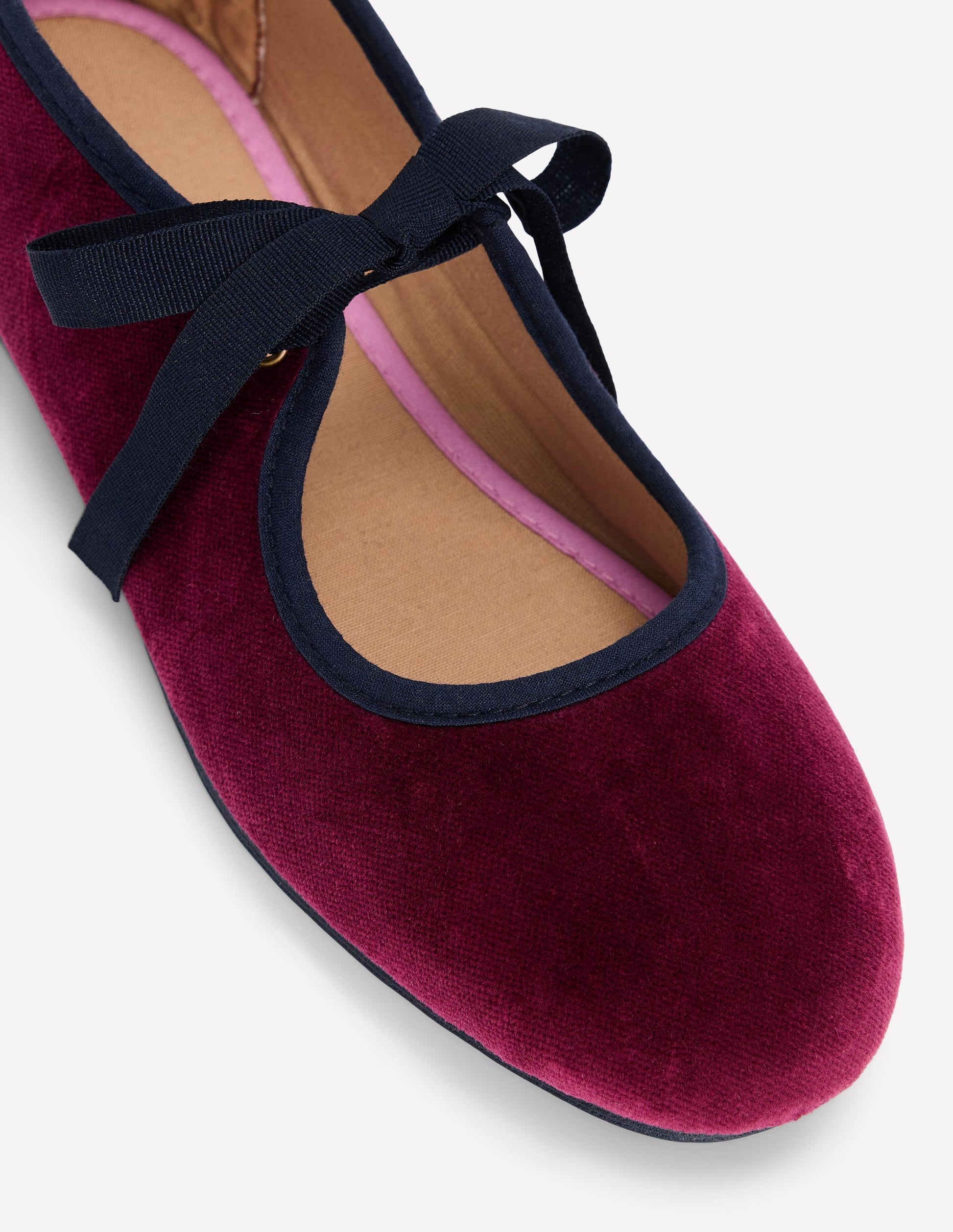 Flexible Mary Janes mit Schnürung-Oxblood-4