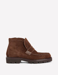 Stiefeletten im Loafer-Stil-Schoko