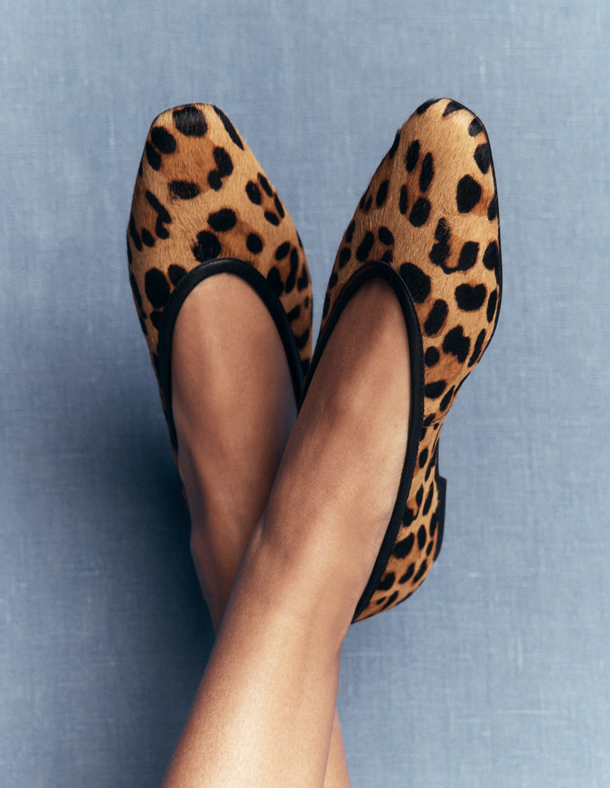 Nadia Chisel Toe Flats-Classic Leopard-2