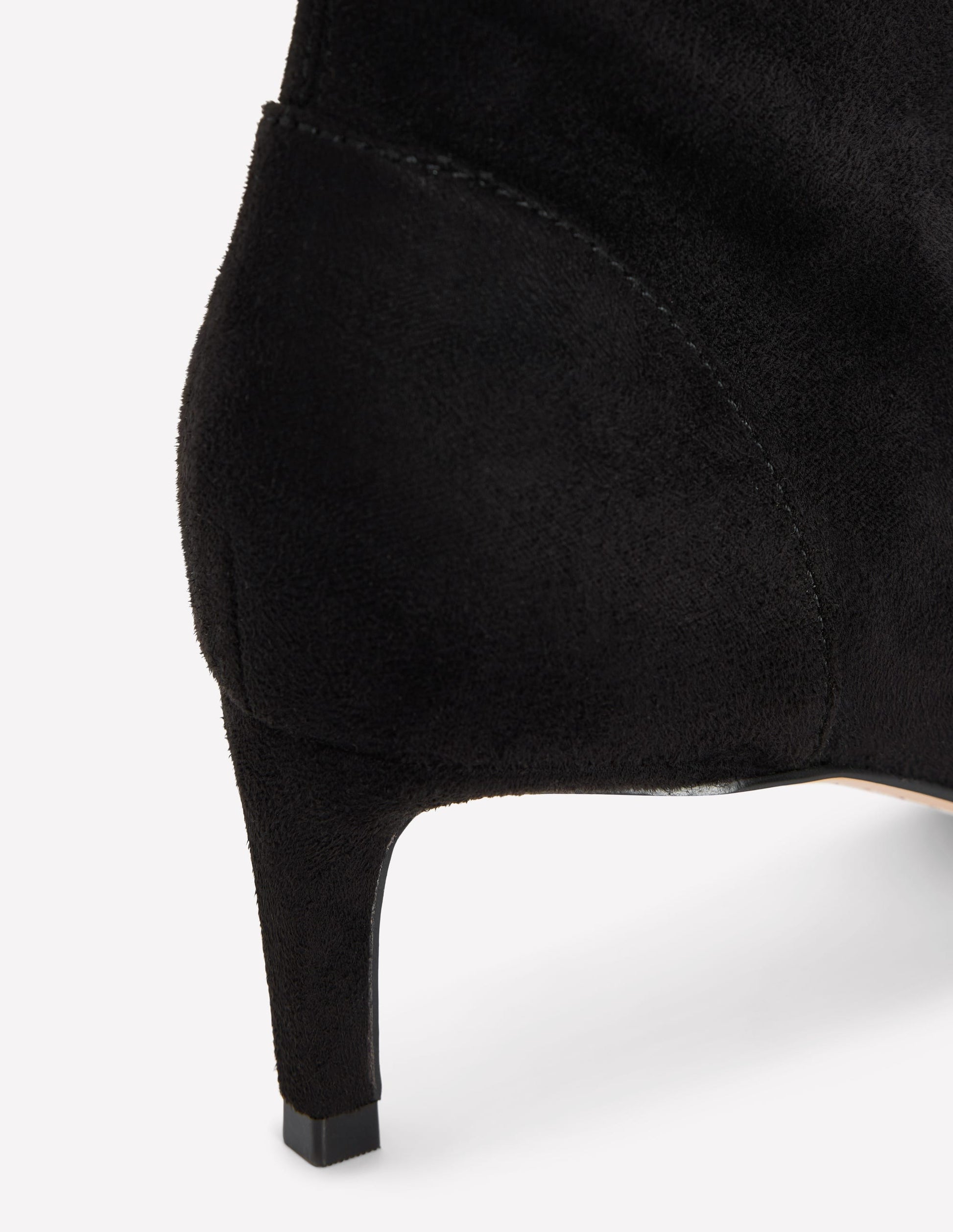 Bottes stretch à petits talons-Noir-4