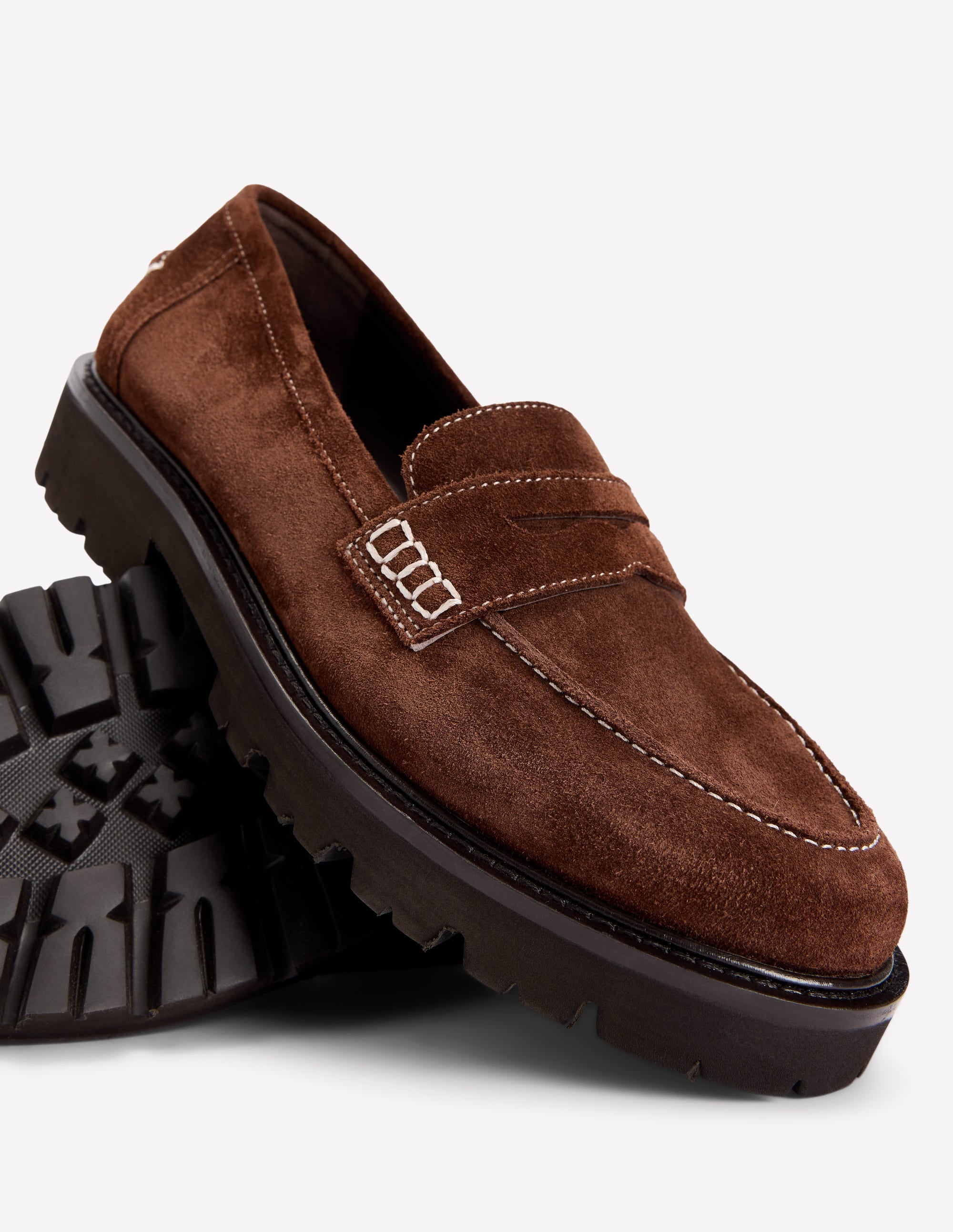 Loafer mit breiter Profilsohle-Raue Umbra - Image 4