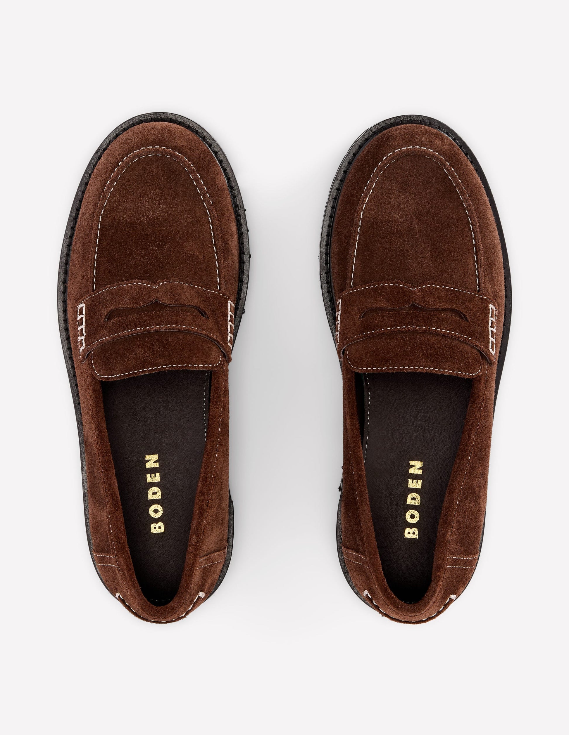 Loafer mit breiter Profilsohle-Raue Umbra-5