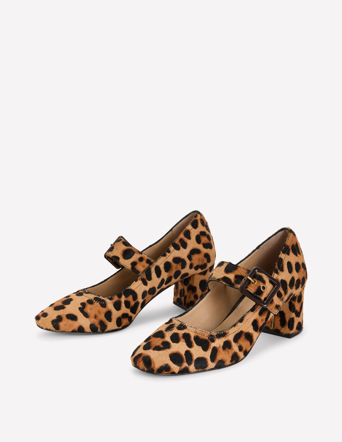 Pumps mit Schnallenriemen und Blockabsatz-Klassisches Leopardenmuster-3