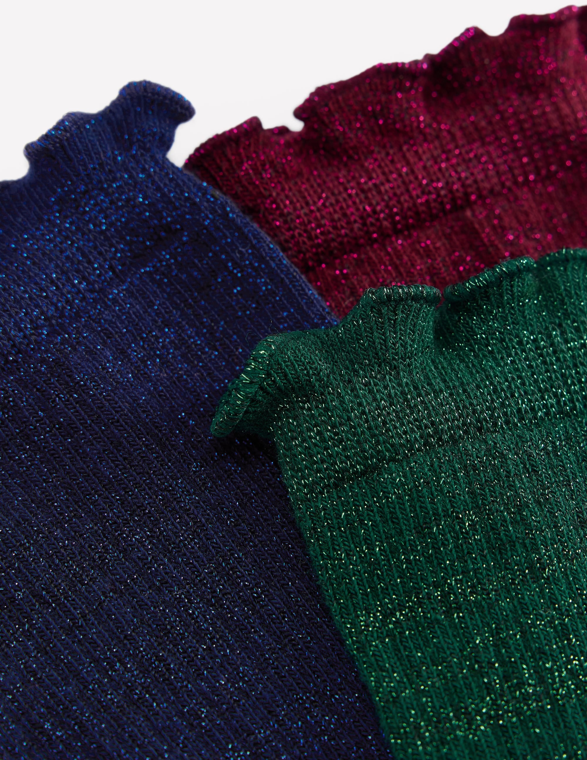 Glitzersocken im 3er-Pack-Bunt - Image 3