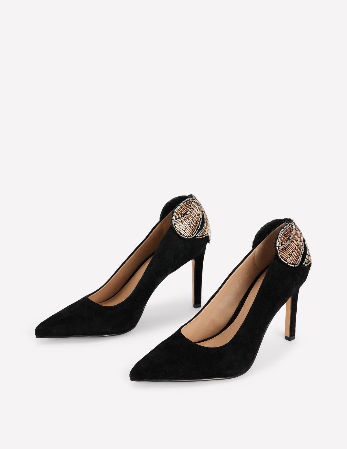 Verzierte Pumps-Schwarz-3