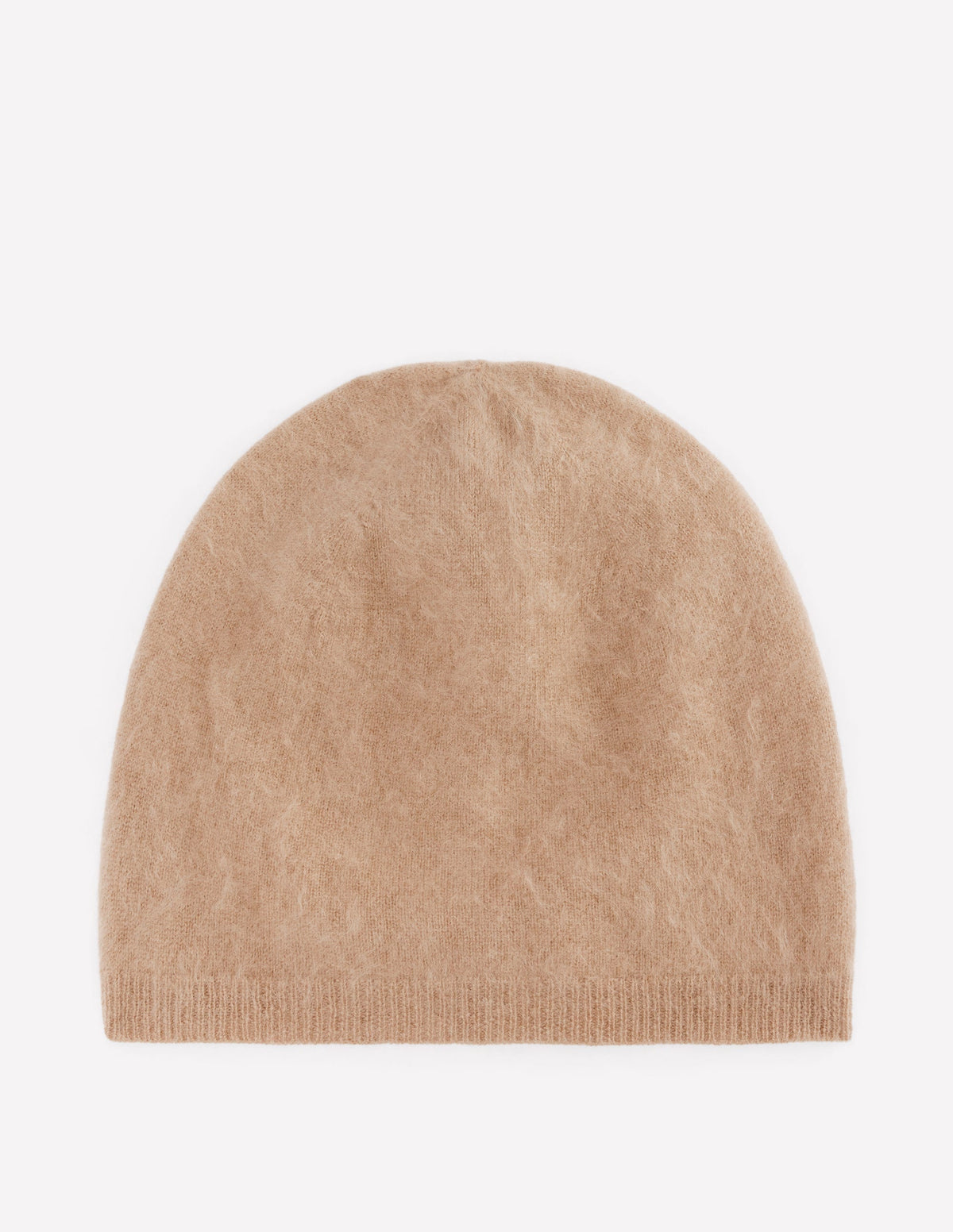 Bonnet en cachemire brossé-Camel chiné-1