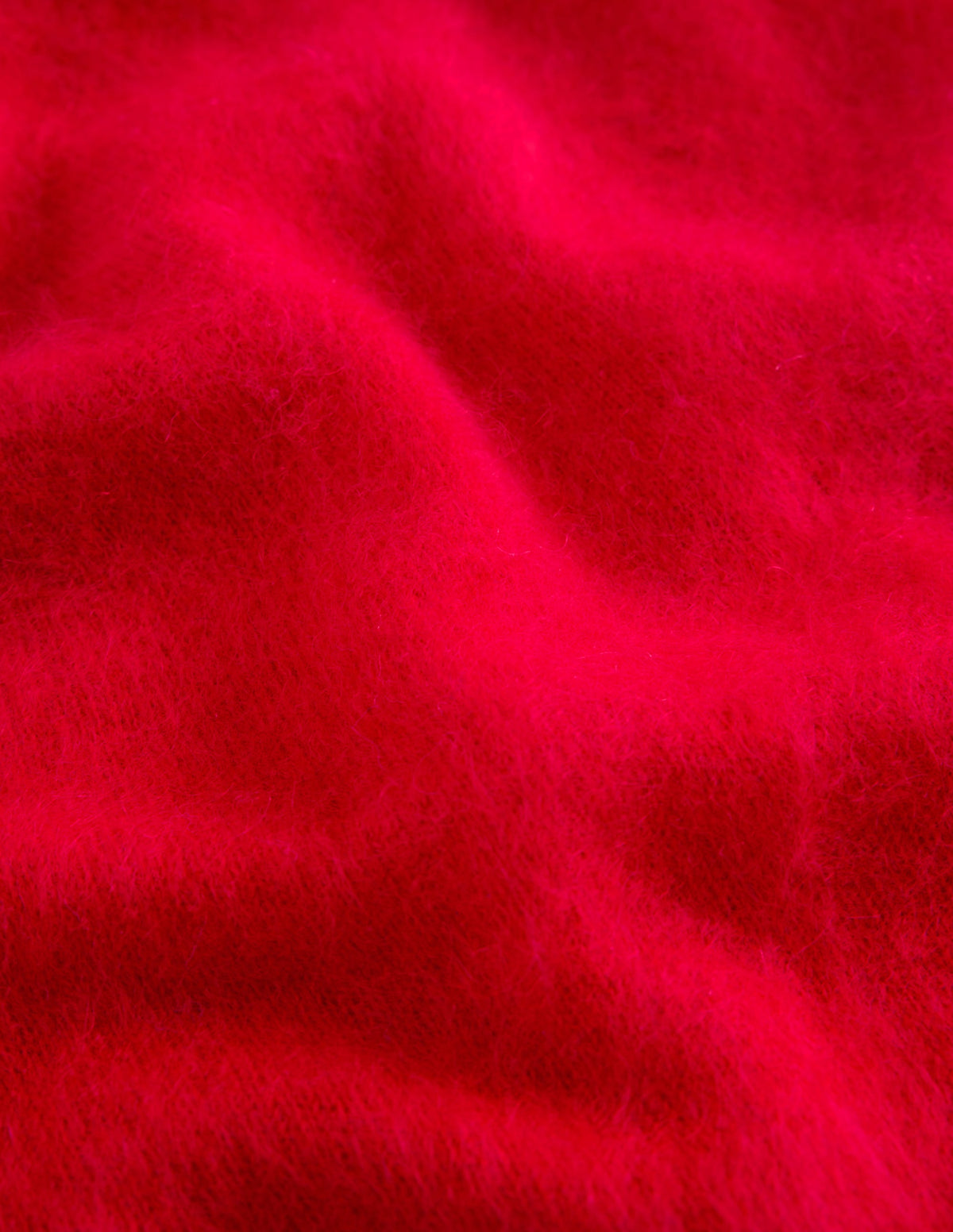 Bonnet en cachemire brossé-Rouge coquelicot-3