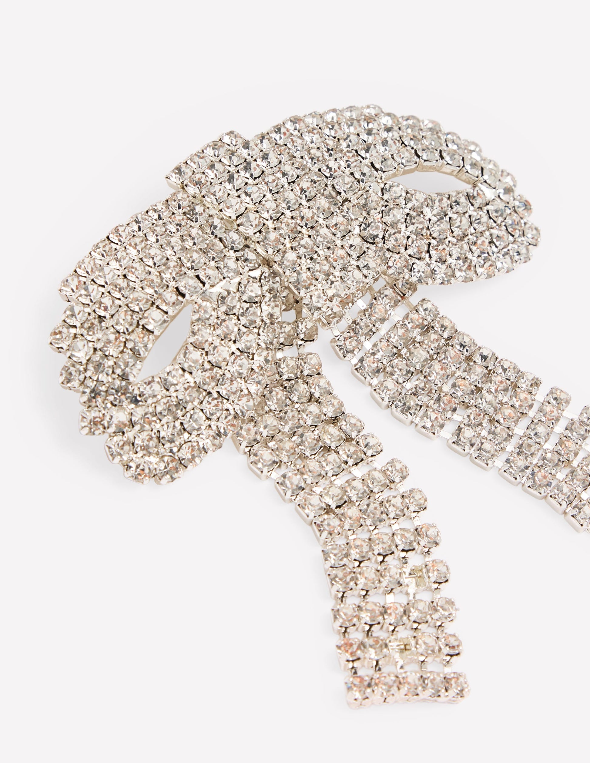 Brosche mit glitzernder Schleife-Transparent-4