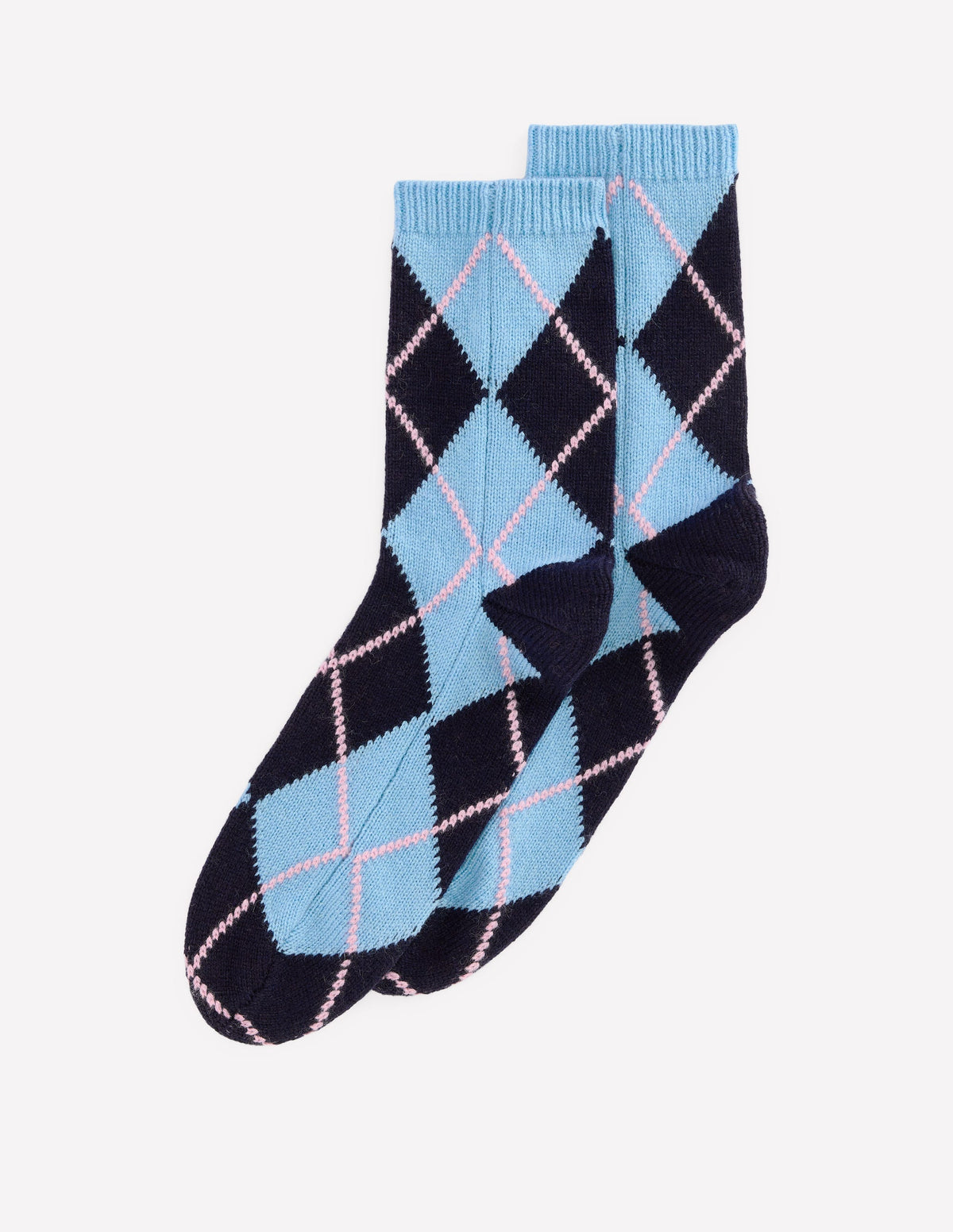 Kuschelige Stricksocken-Argyle-Muster - Image 2