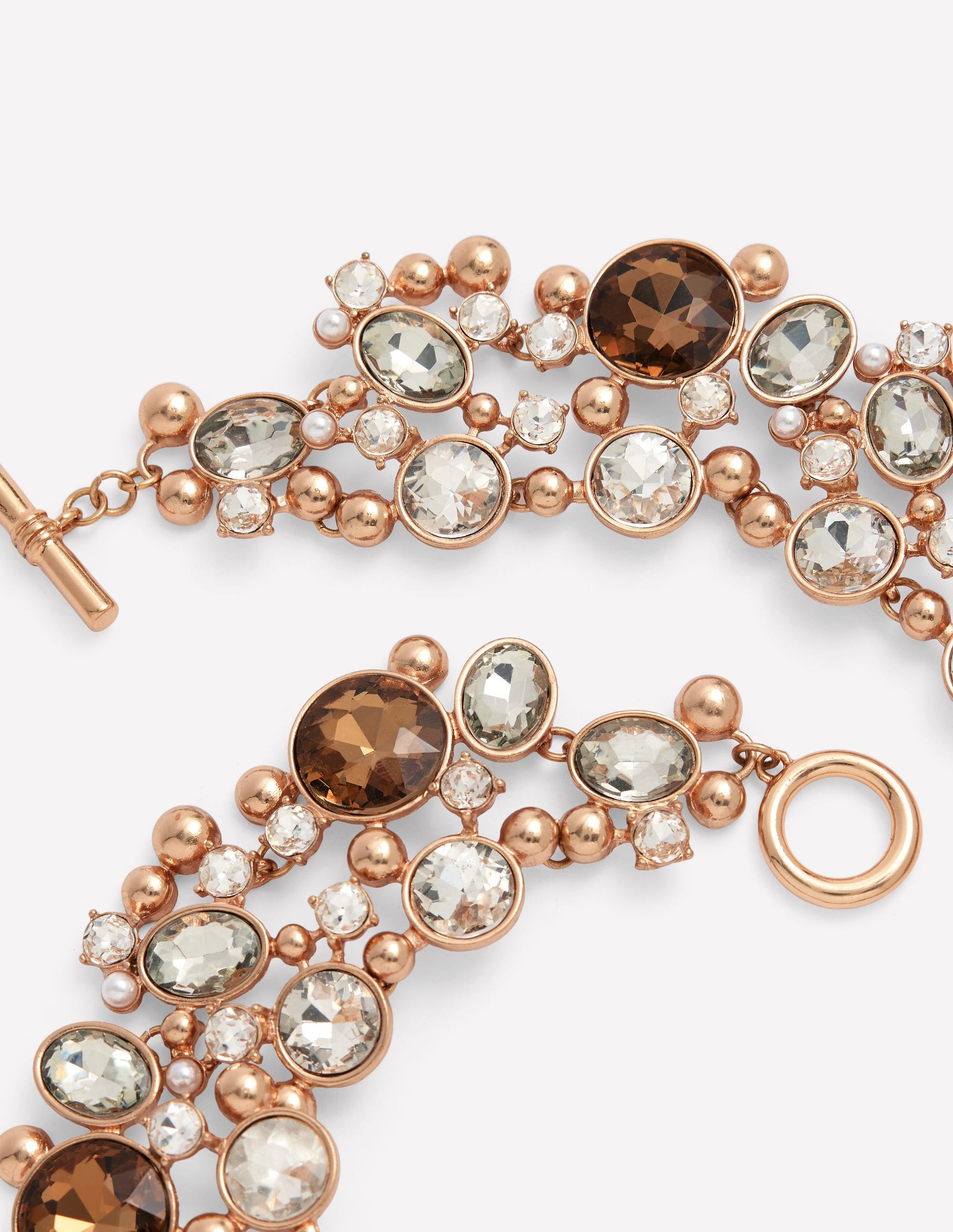 Statement Jewel Necklace-Smoke-1