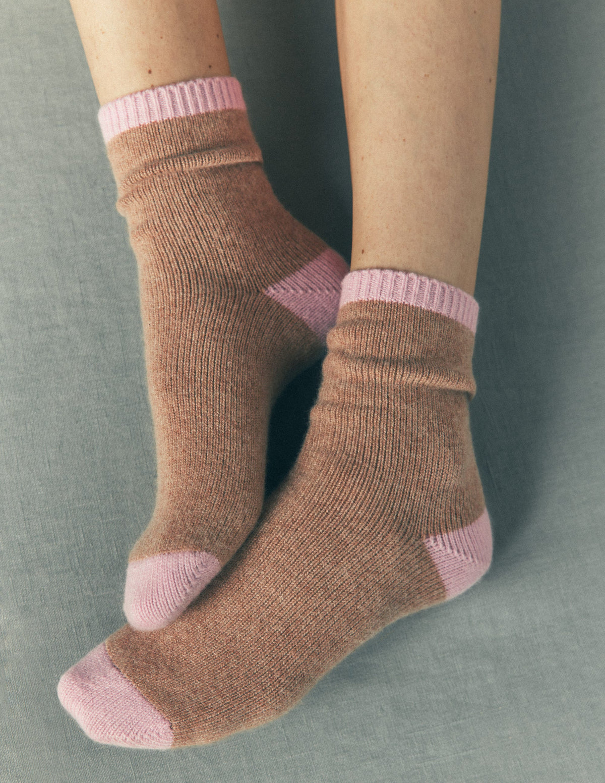 Kaschmir-Socken-Beige-2