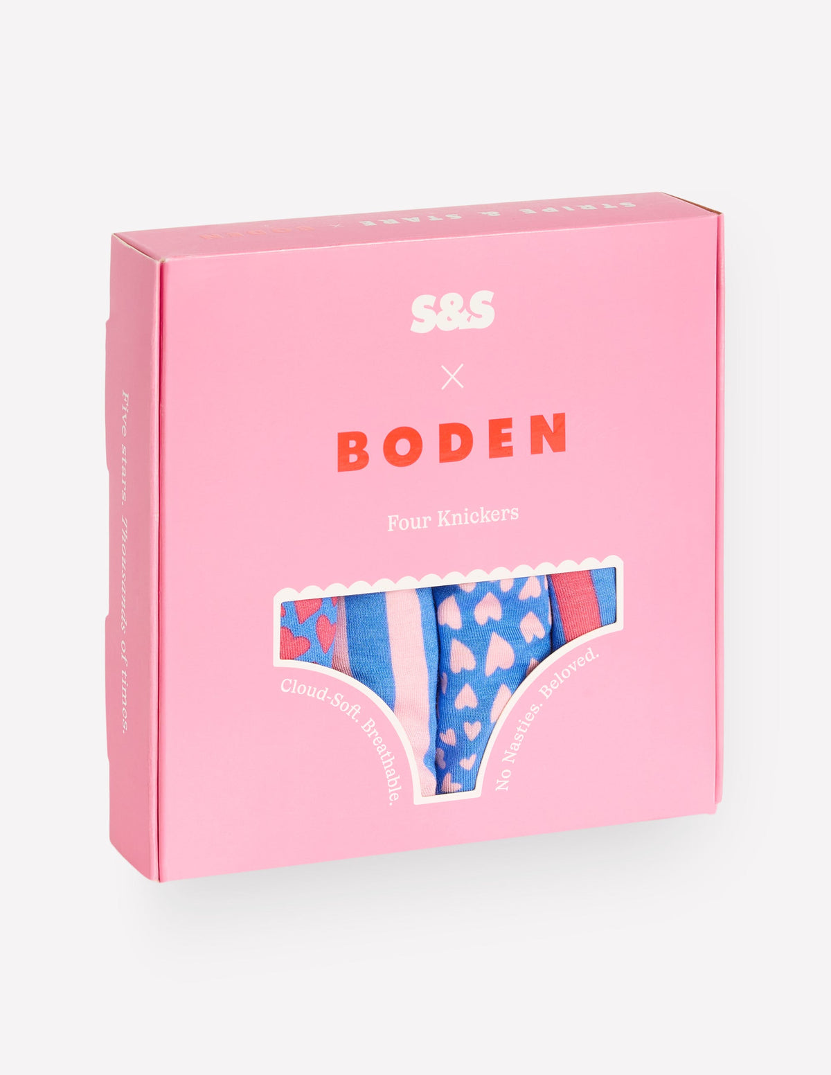 Stripe & Stare Slips-Blumenmix im 4er-Pack-2