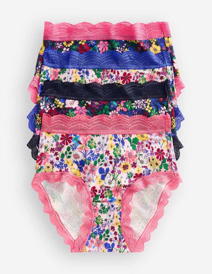 Stripe & Stare Slips-Streifen und Herzen im Viererpack
