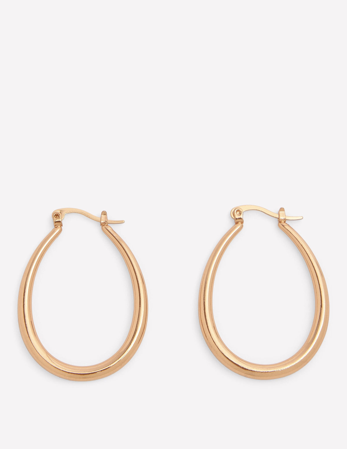 Klein creolen metall-Gold - Image 3