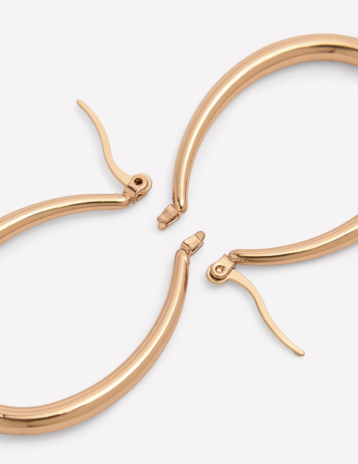 Klein creolen metall-Gold - Image 4