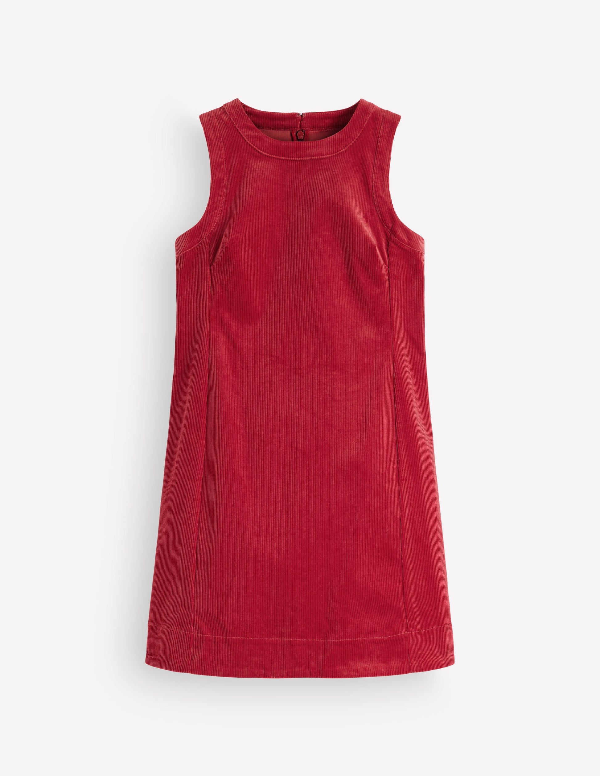 Robe droite Lou en velours côtelé-Pourpre-6