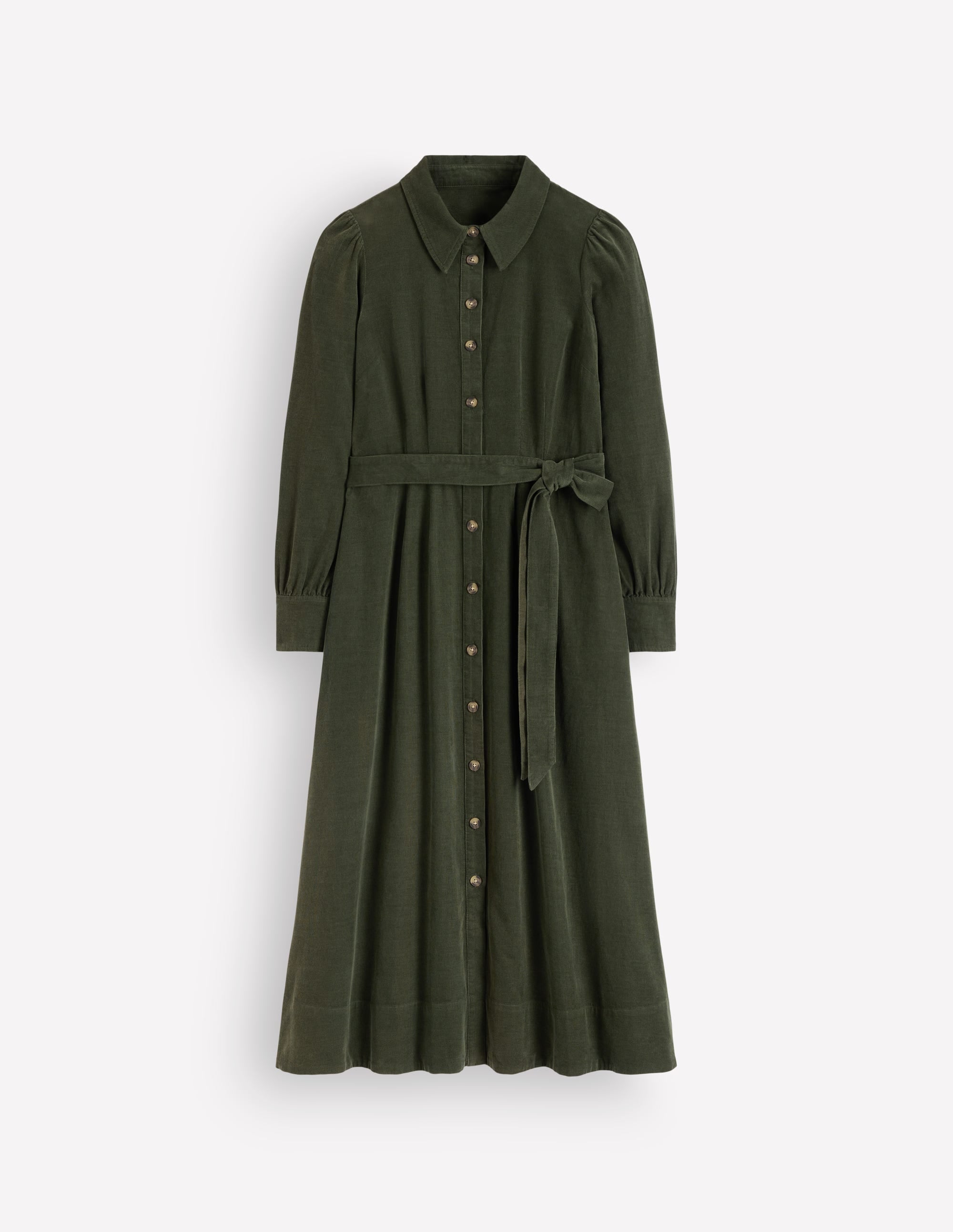 Maeve Midi-Hemdblusenkleid aus Cord-Waldlichtung - Image 5