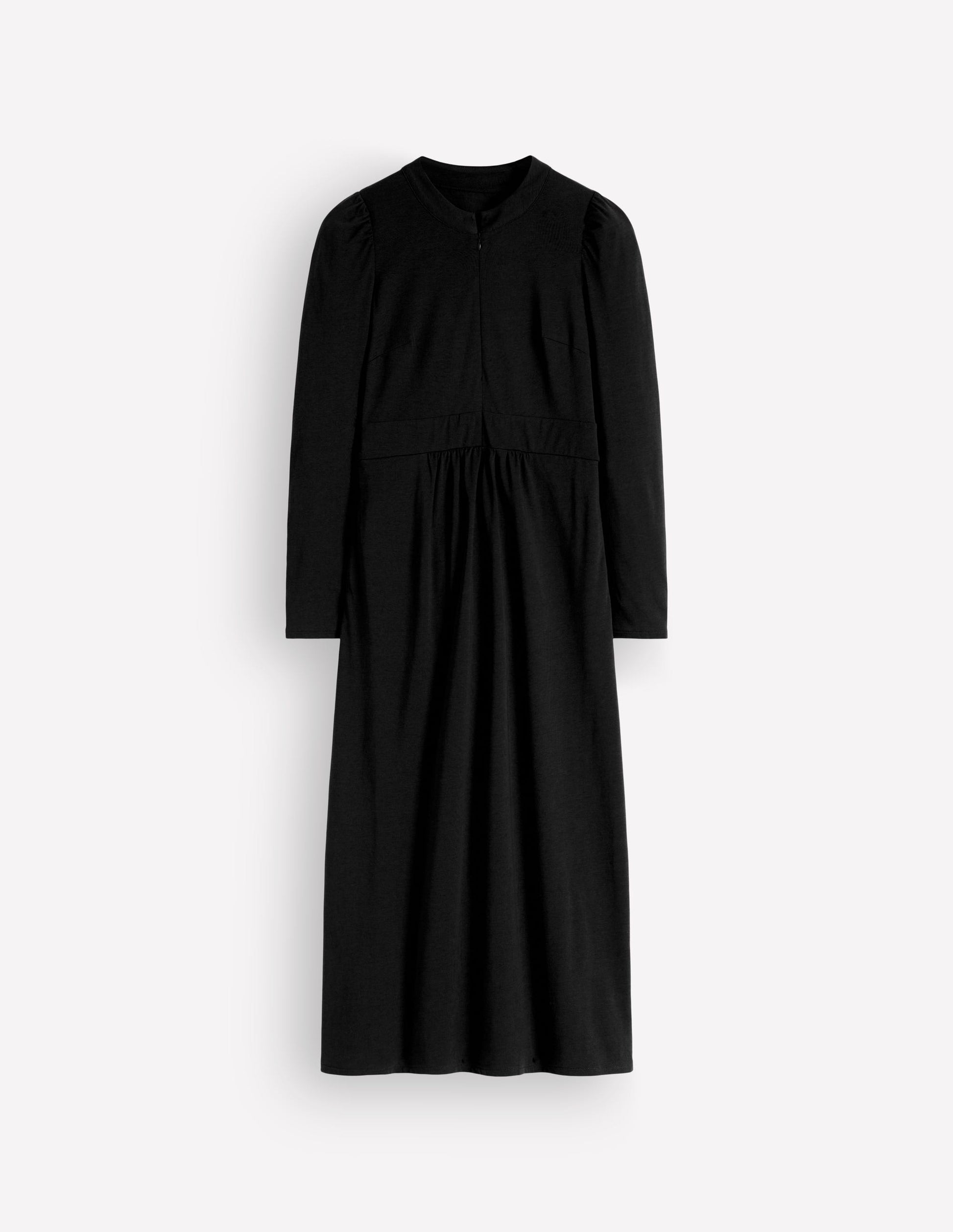 Hope Jerseykleid mit Reißverschlussdetail-Schwarz-5