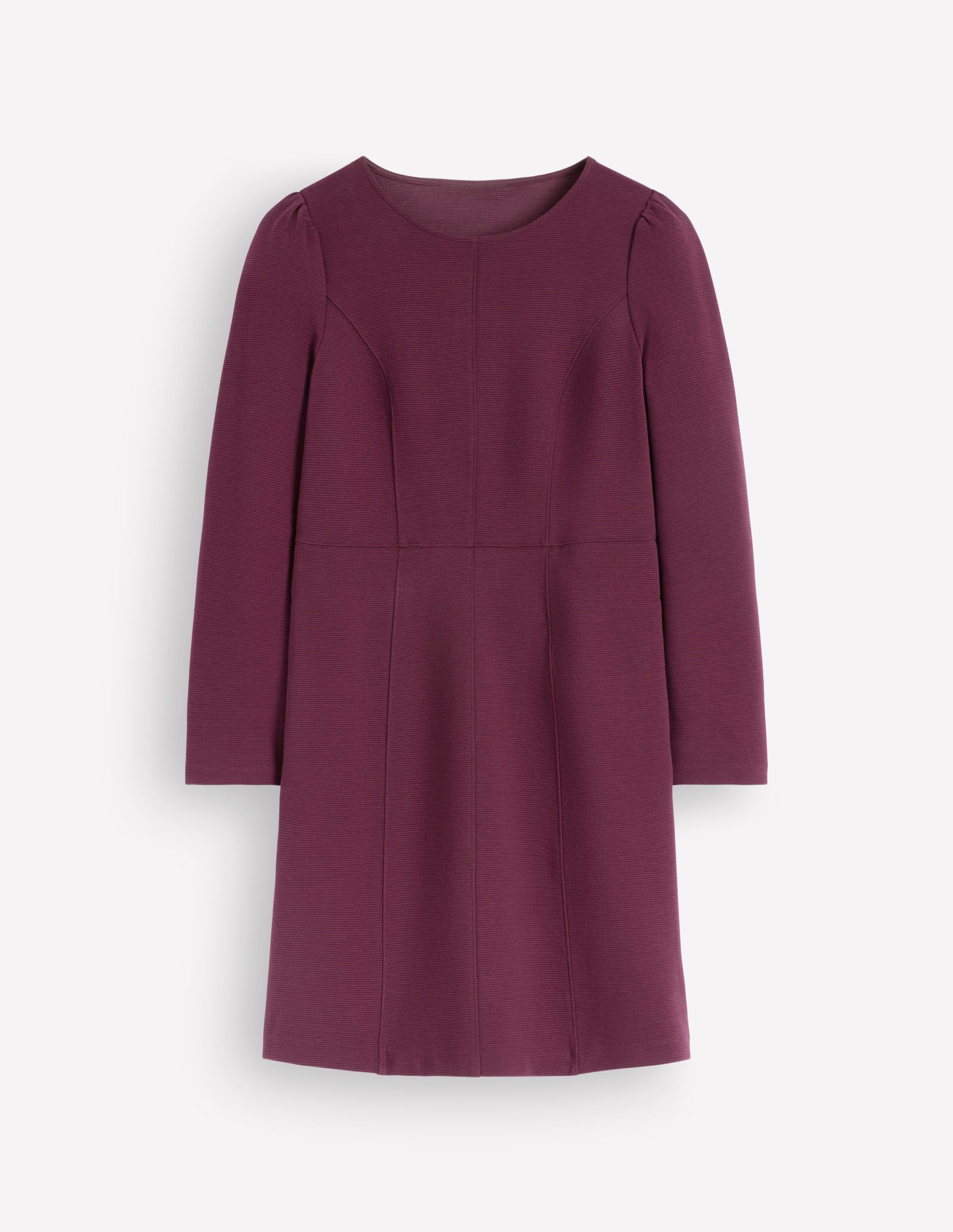 Marla Ottoman-Kleid mit Ziernähten-Dunkle Kirsche - Image 6