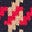Jacquardkleid mit Rundhalsausschnitt-Navy, Jacquardmuster