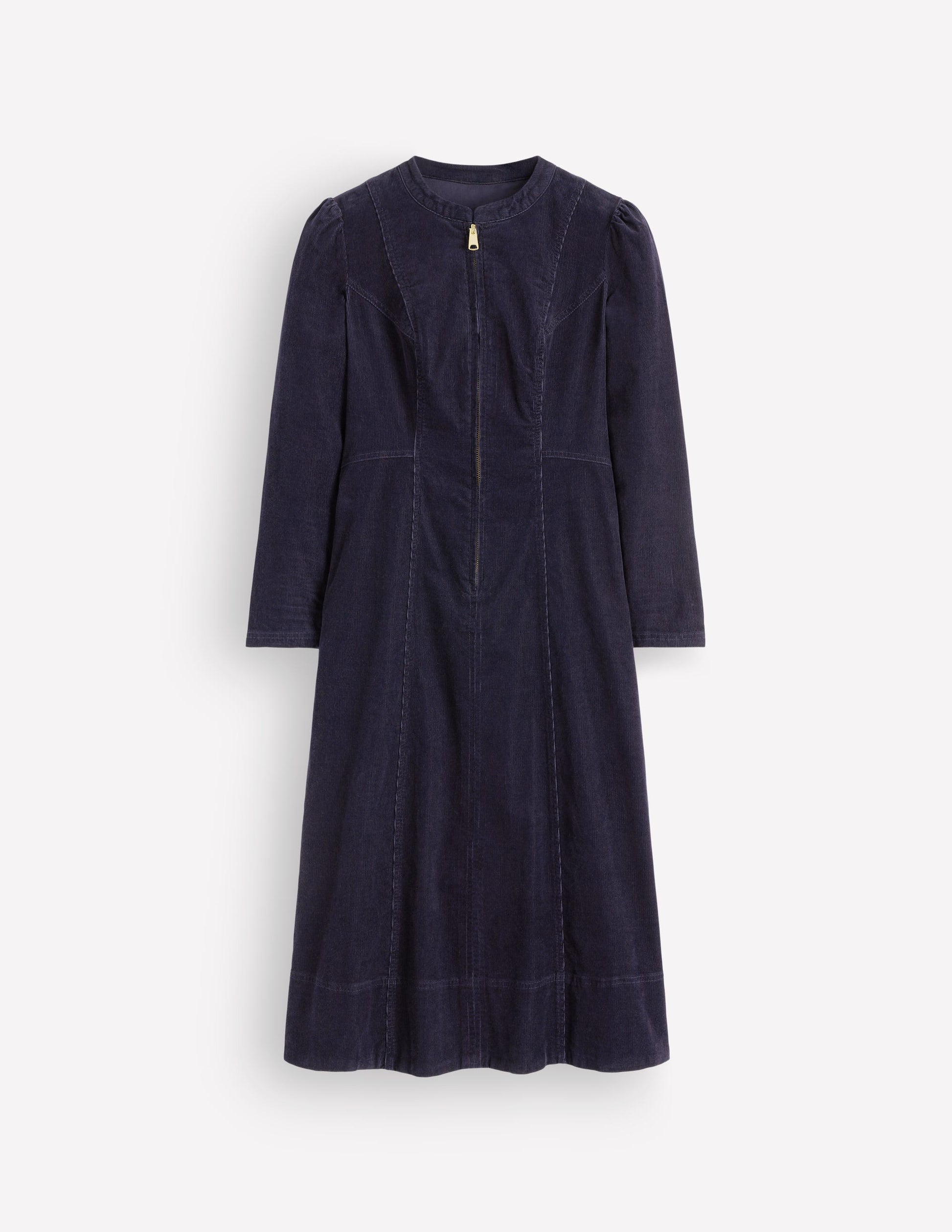 Una Cord-Midikleid-Marineblau-6