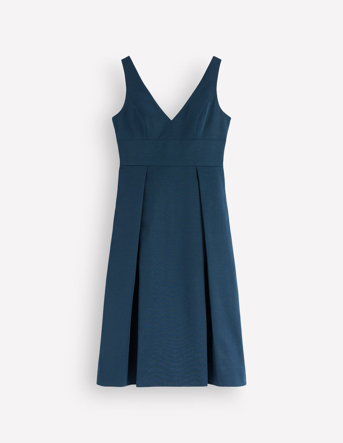Robe ajustée-évasée texturée-Océan bleu sarcelle - Image 6