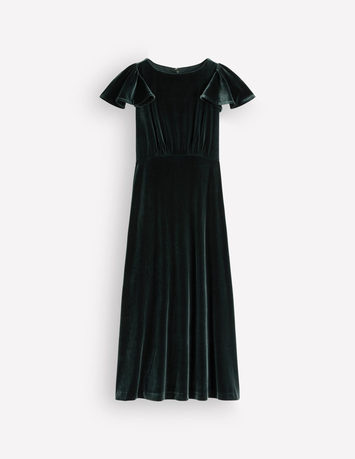 Samtkleid mit drapierten Ärmeln-Skarabäus-7