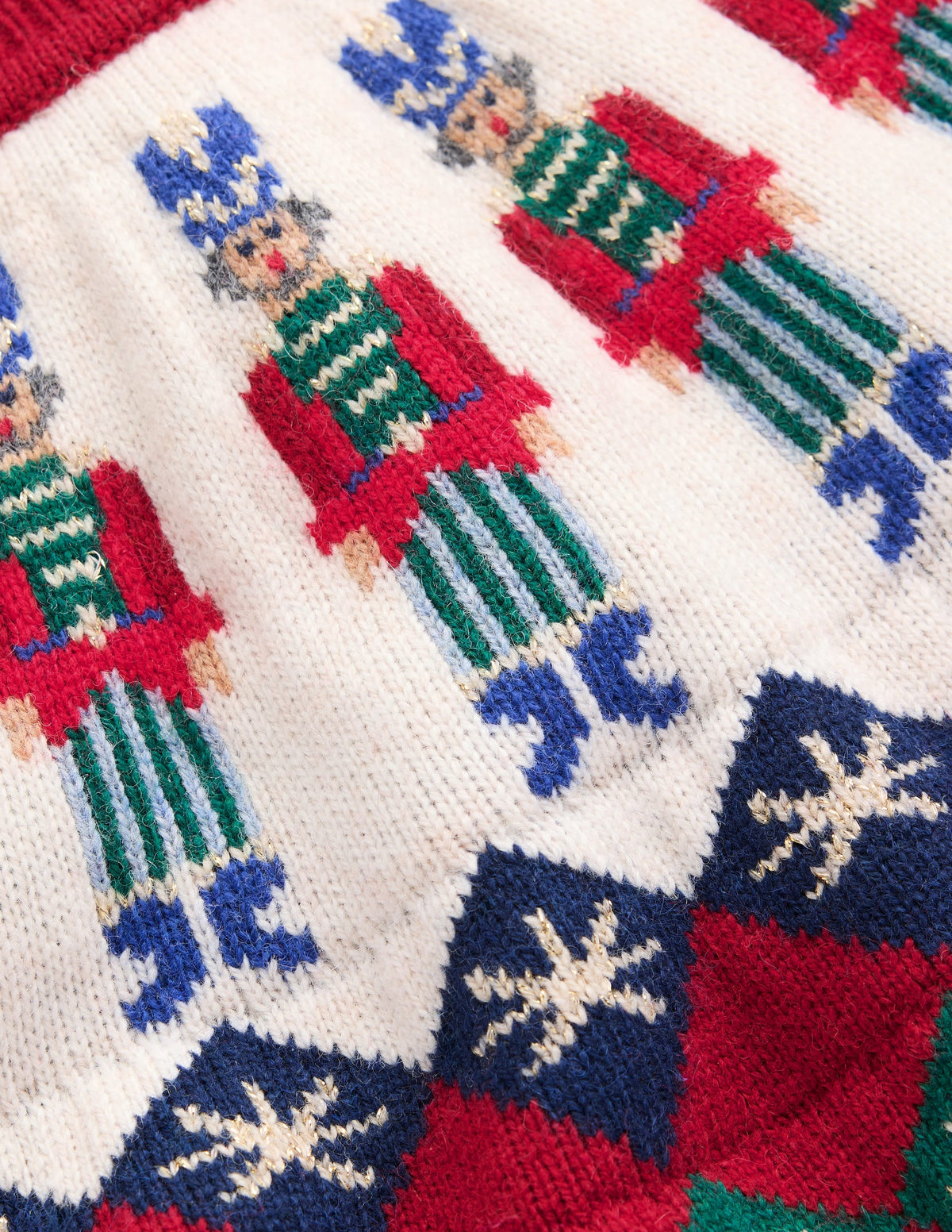 Edie Fair-Isle-Pullover-Rot Soldat Fair-Isle-7