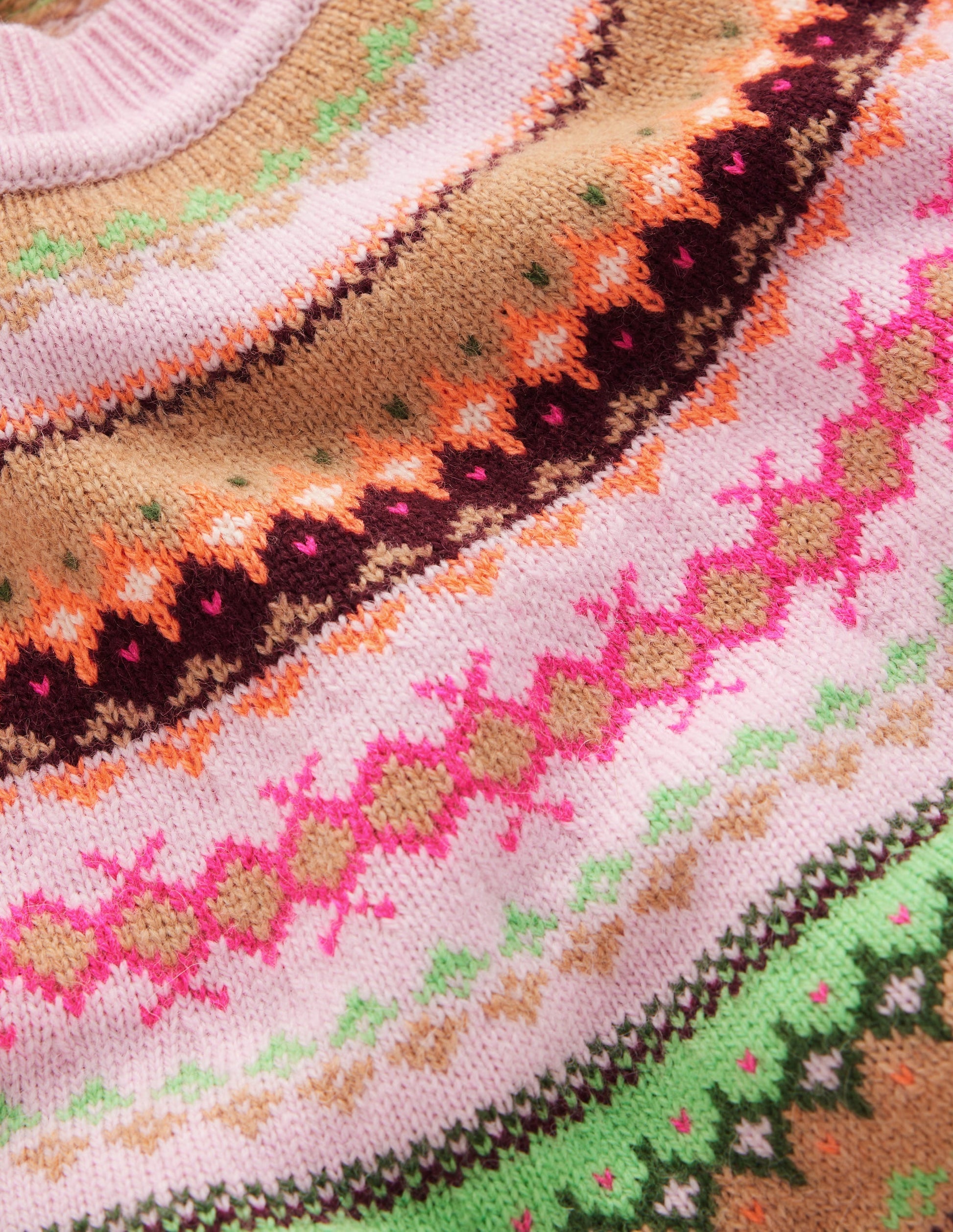 Edie Fair-Isle-Pullover-Camel Fair-Isle-7