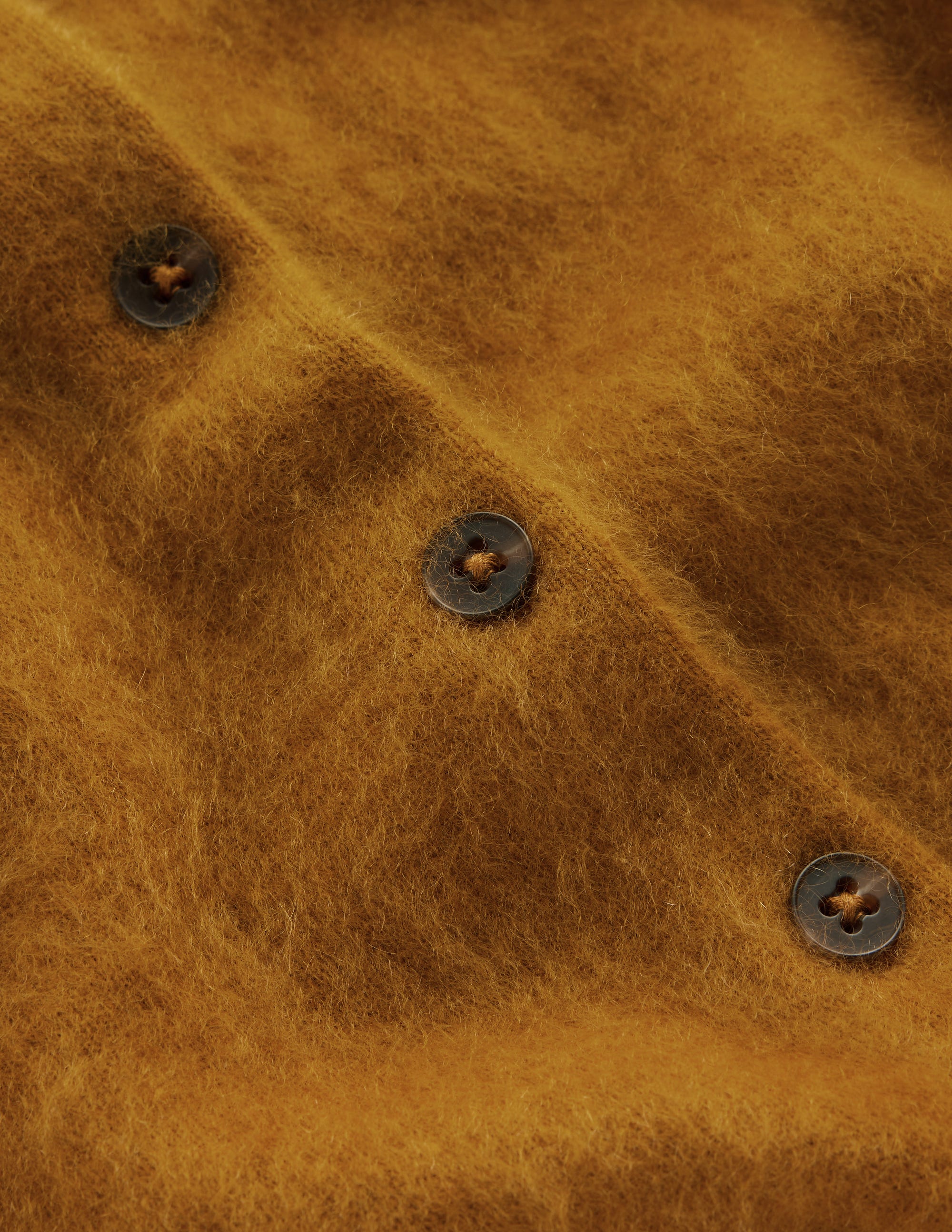 Kat Strickjacke aus gebürstetem Kaschmir-Toffeebraun - Image 7