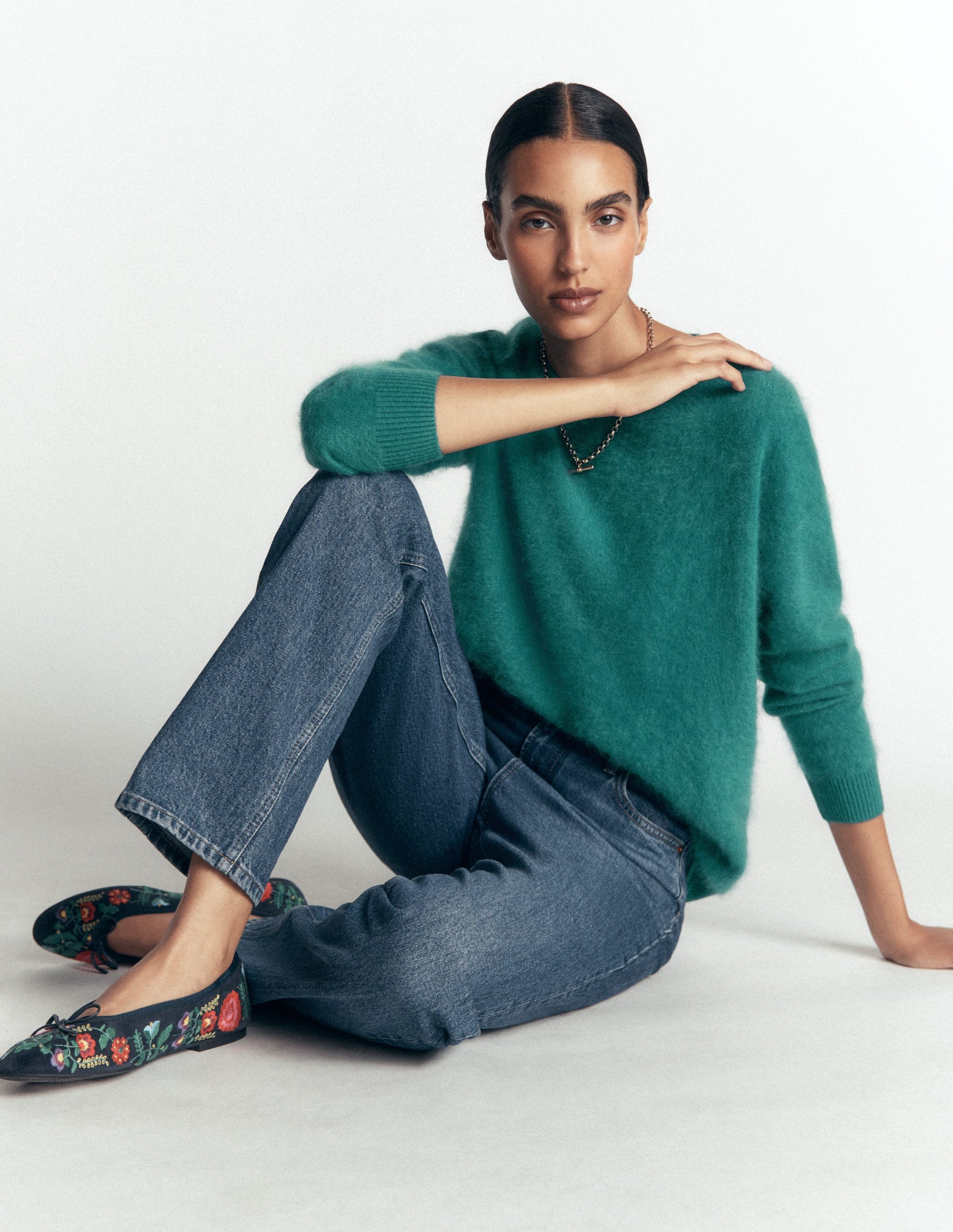 Pull Kat en cachemire brossé-Profondeurs abyssales-1