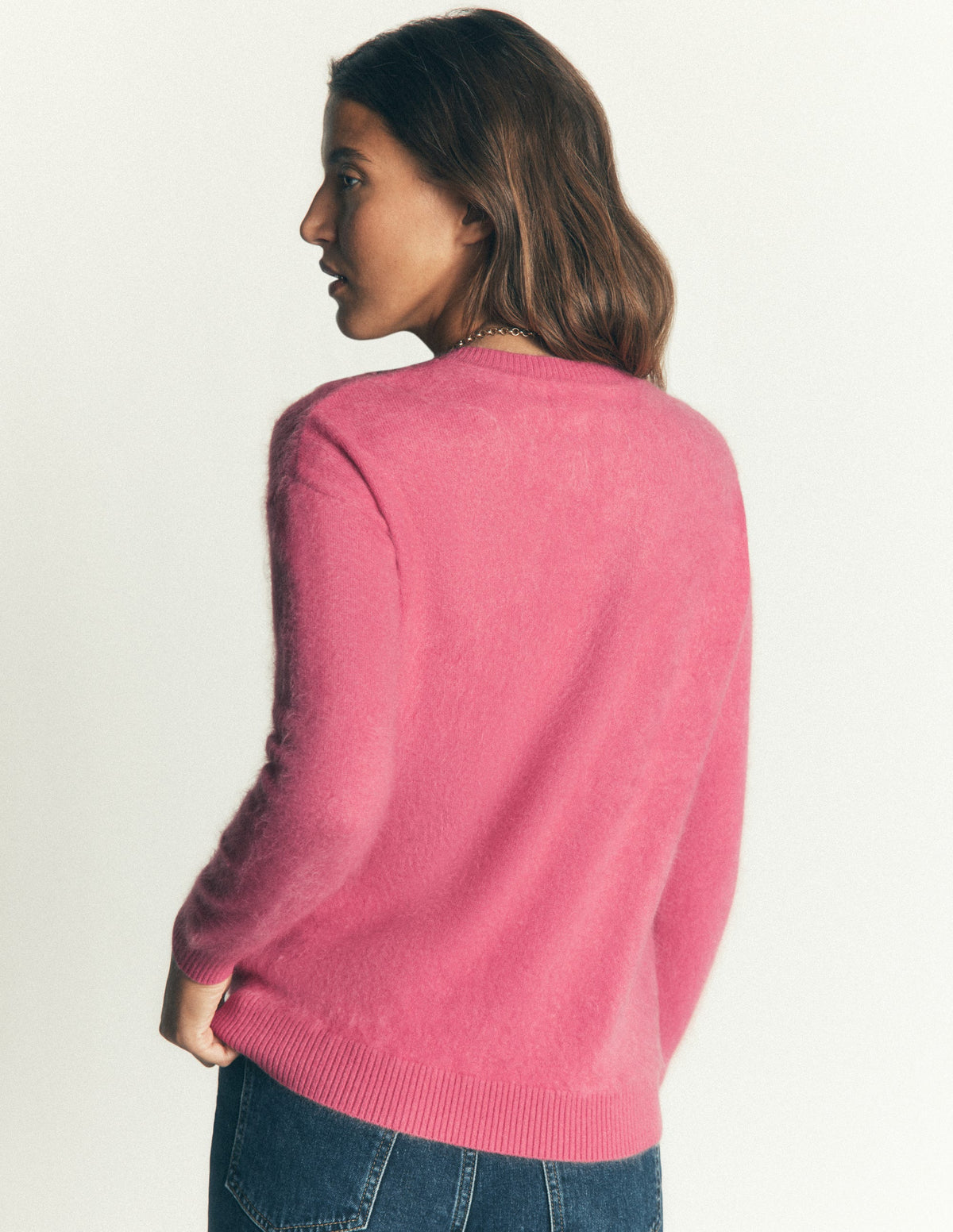 Pull Kat en cachemire brossé-Animals/Stripe - Image 3