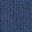 Liz Henley-Pullover-Sanftes Indigoblau
