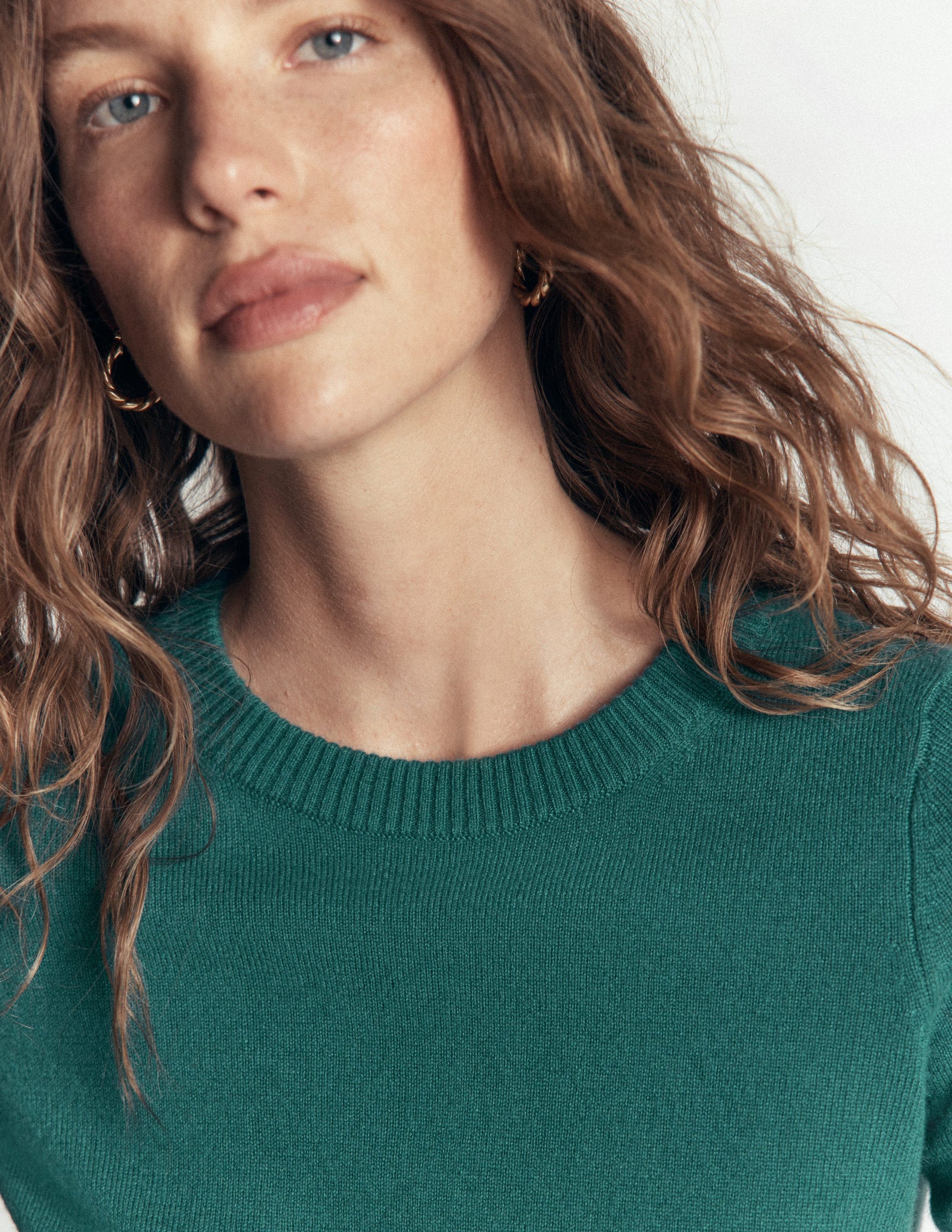 Elsie Kaschmirpullover mit Rundhalsausschnitt-Tiefseetiefe-2