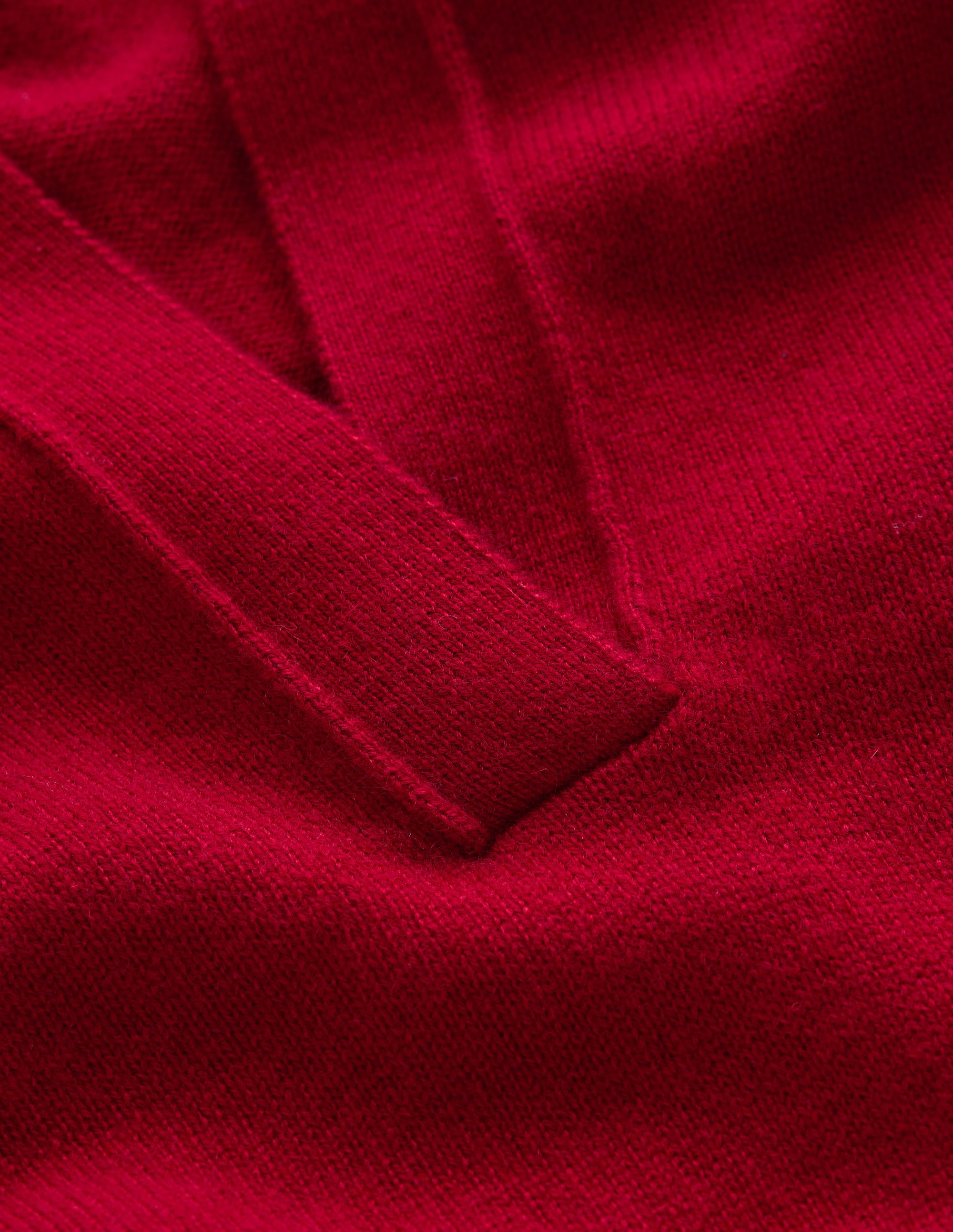Elsie Henley-Pullover aus Kaschmir-Purpurrot - Image 7