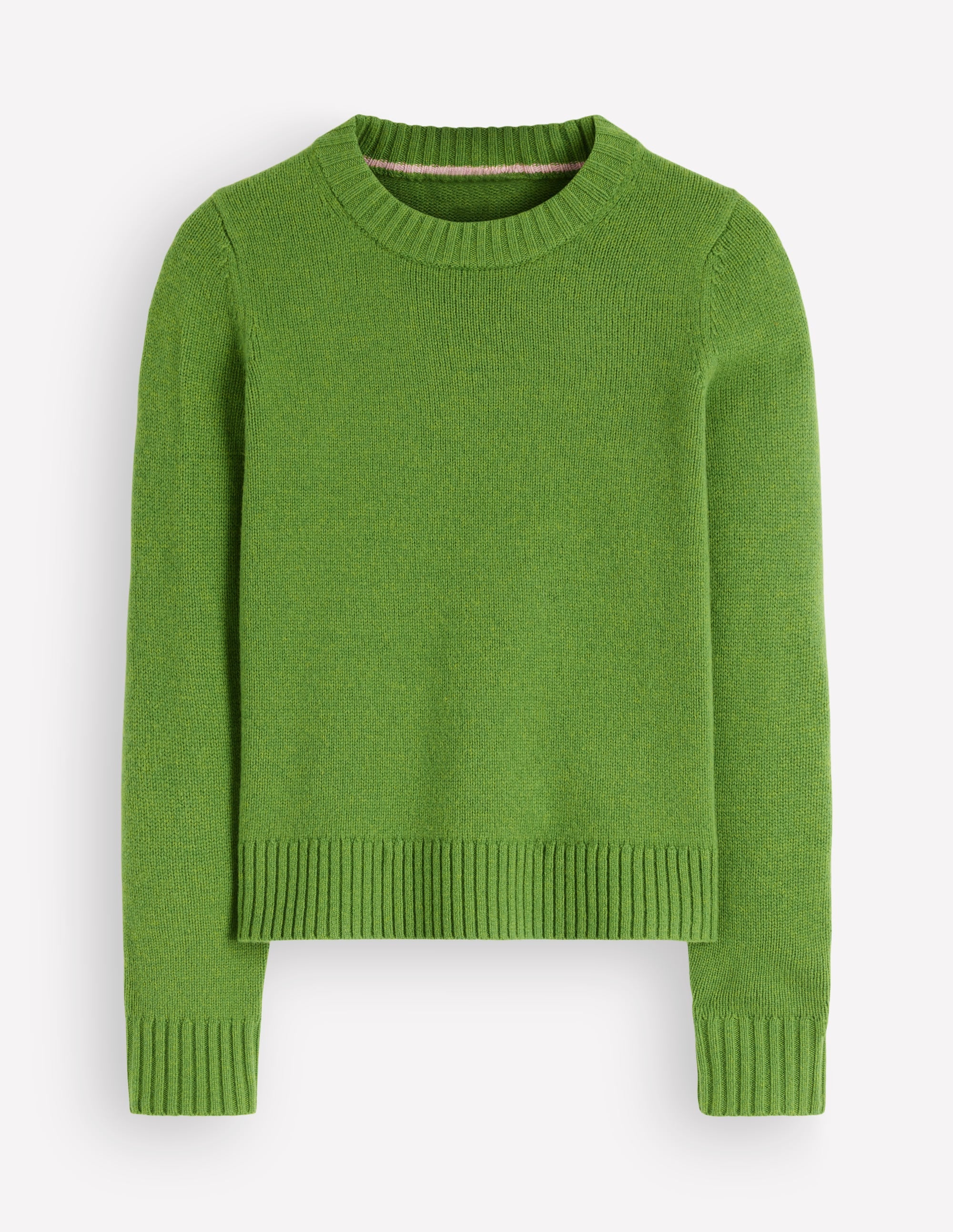 Marta Merino Wool Crew Jumper-Juicy Apple - Image 5