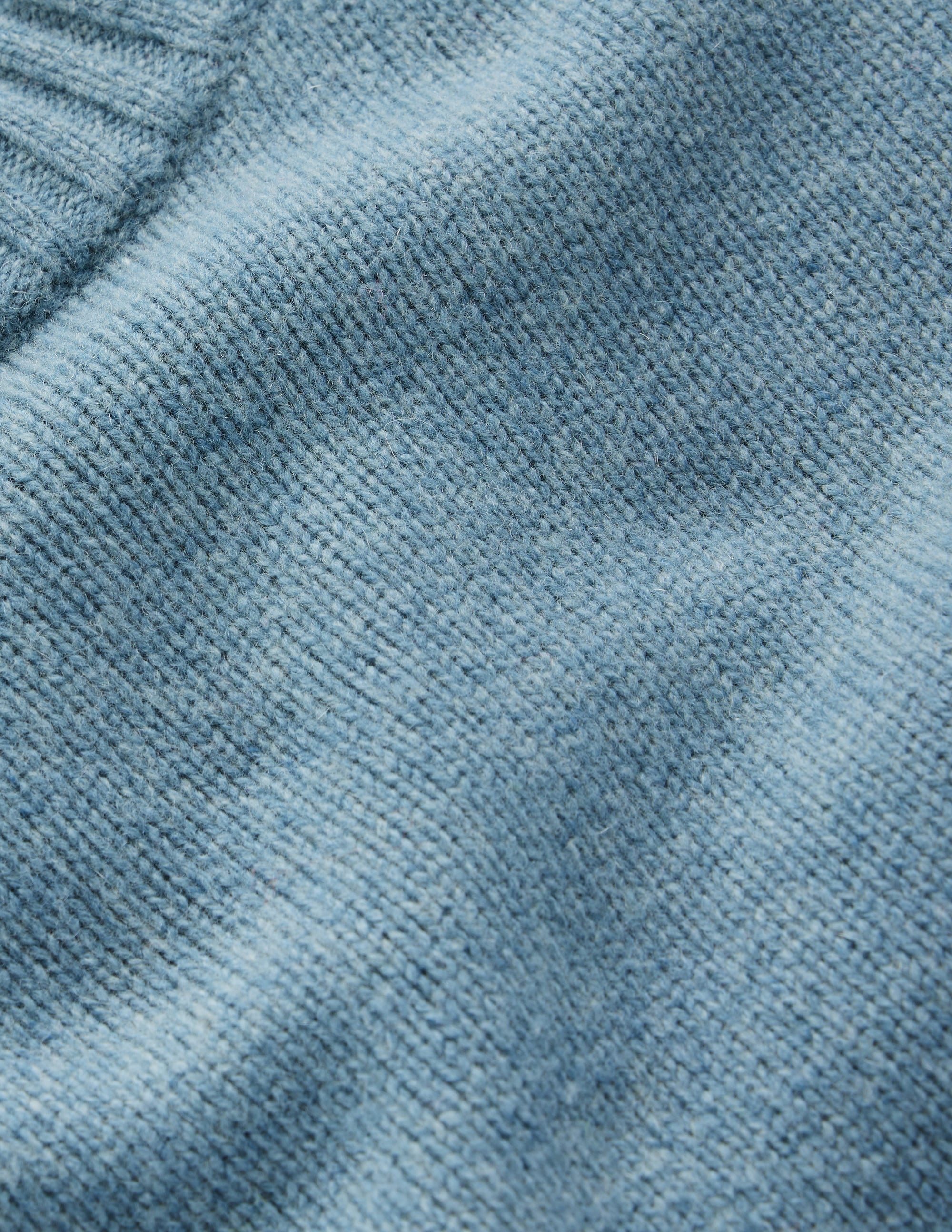 Marta Pullover aus Merinowolle mit Rundhalsausschnitt-Blau Aura - Image 7