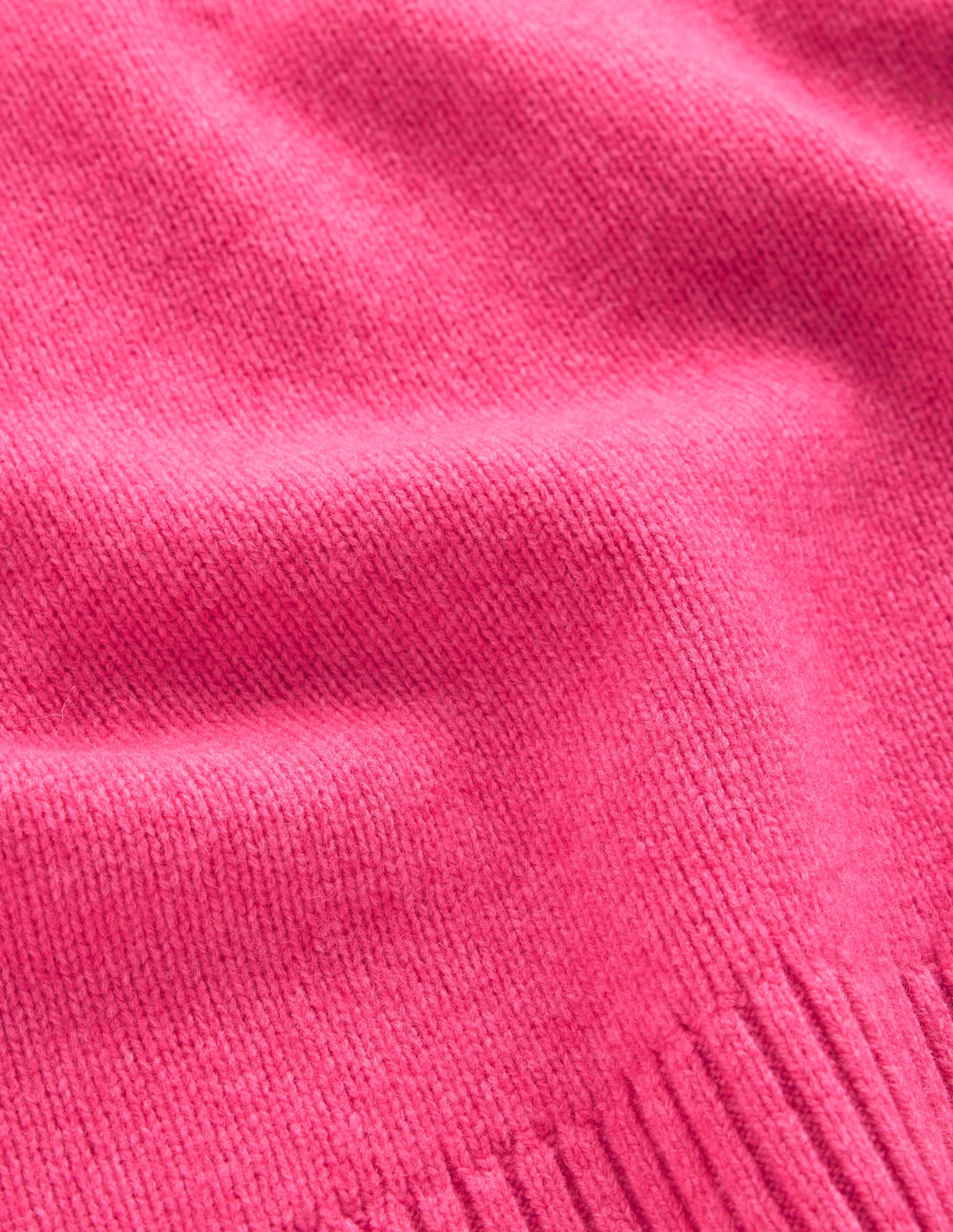 Marta Pullover aus Merinowolle mit Rundhalsausschnitt-Pink Power-7