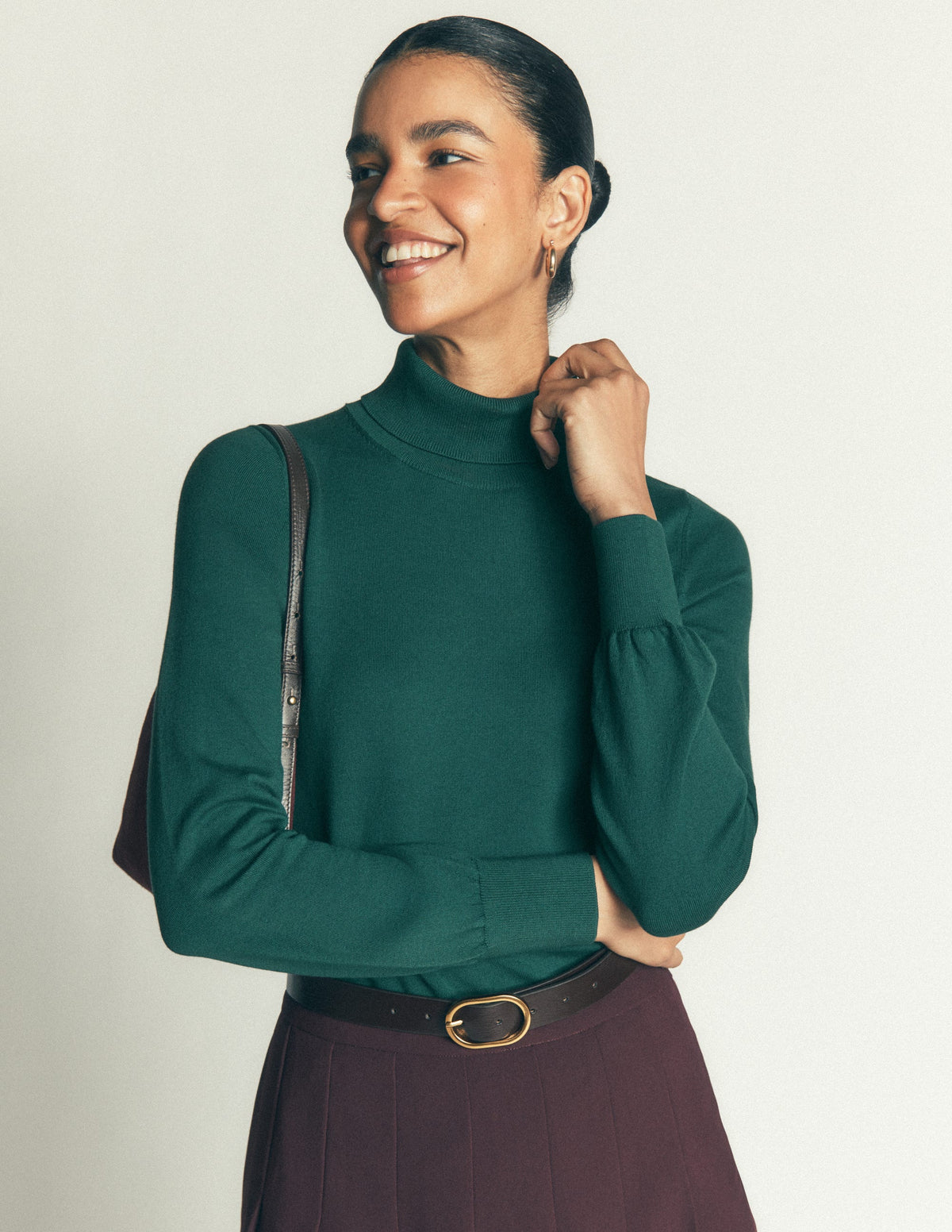Camilla Rollkragenpullover-Mitternachtsblaugrün-1