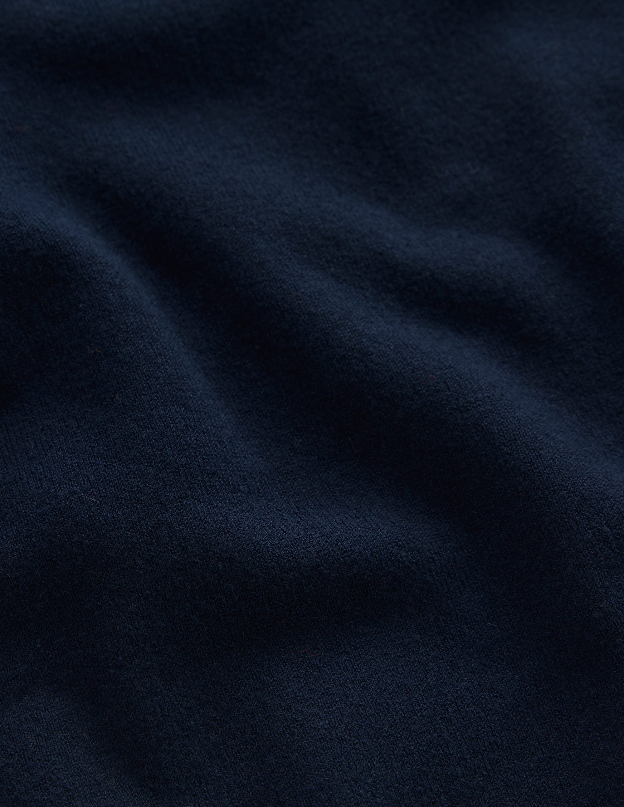 Camilla Roll Neck Jumper-Navy - Image 7