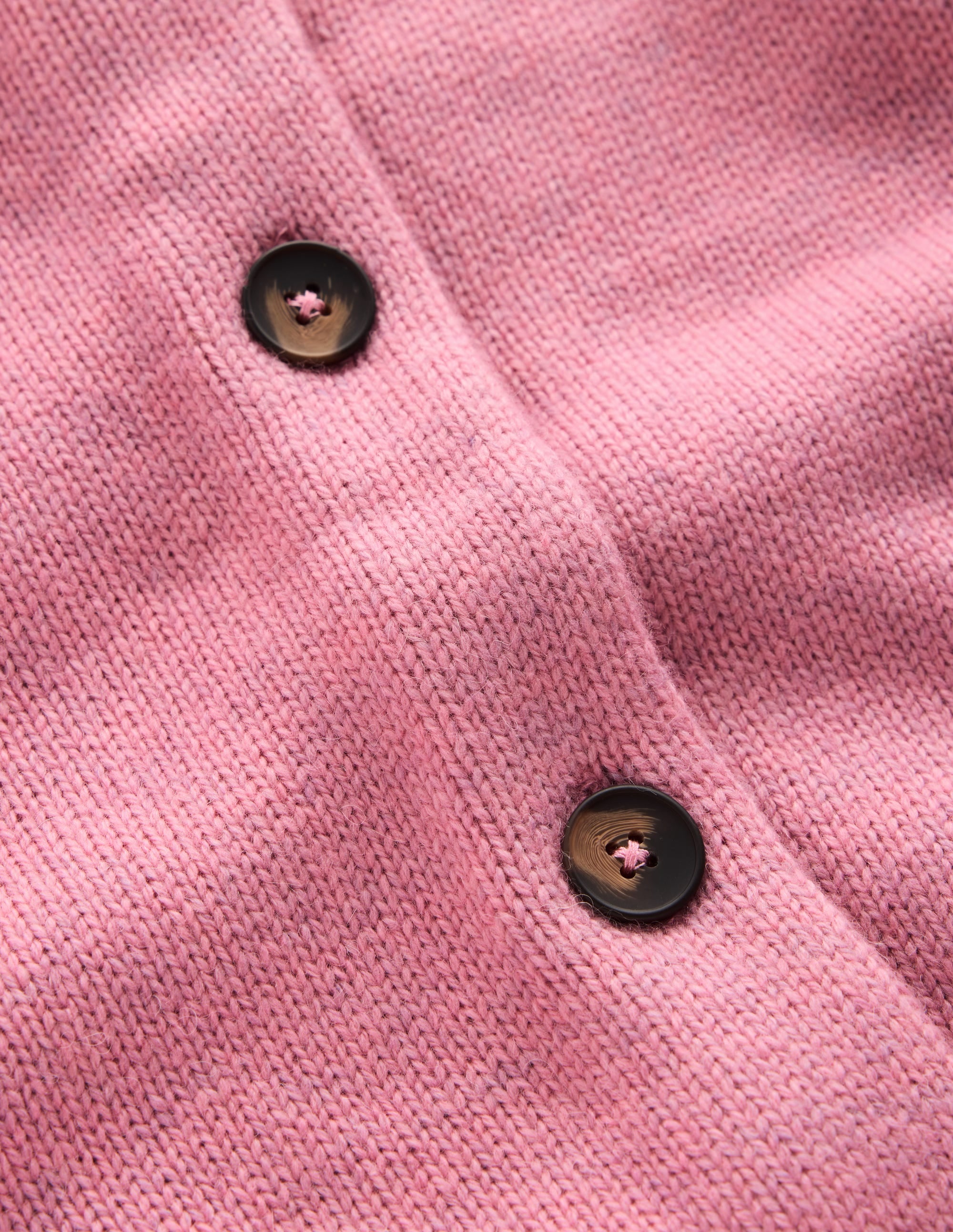 Lydia Tie Neck Knit Cardigan-Heather Rose Melange - Image 7