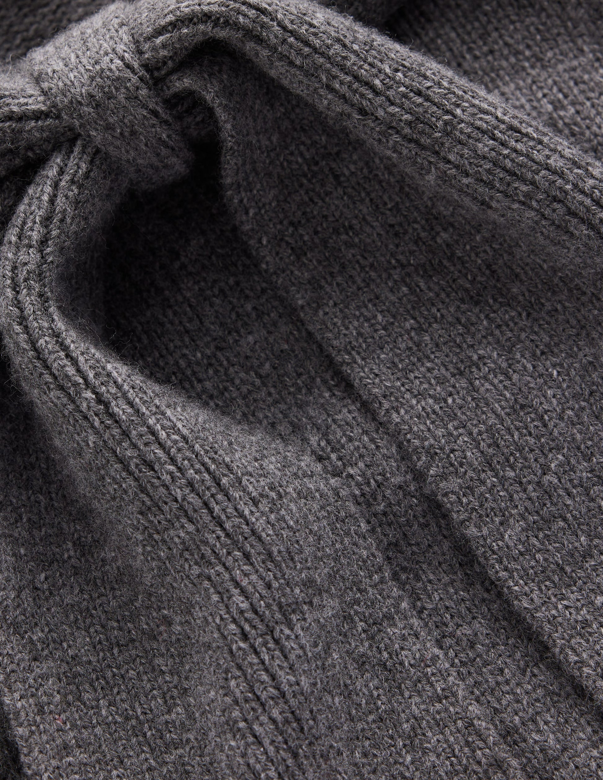 Lydia Strickpullover mit Bindeschleife am Ausschnitt-Anthrazit Melange-7