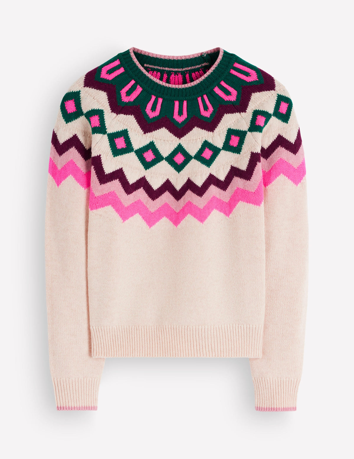Mae Fair-Isle-Strickpullover-Nerz, Fair-Isle - Image 7