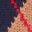 Jacquard-Pullover mit Verzierungen-Camel Meliert Argyle